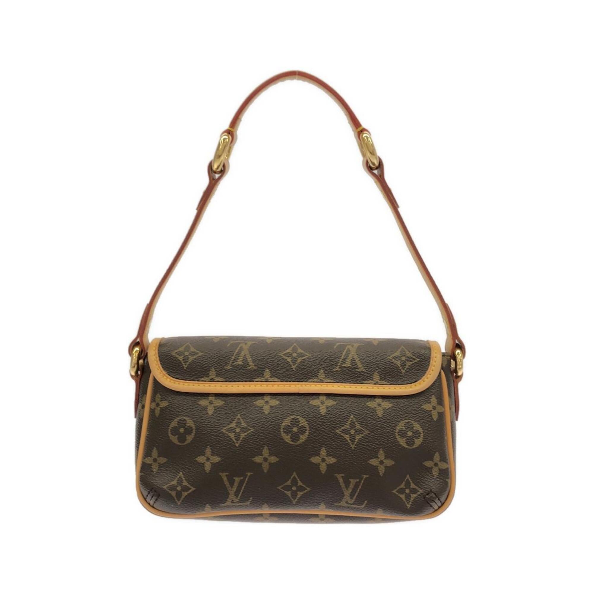 Louis Vuitton Brown Coated Canvas Shoulder Bag (Pre-Owned)