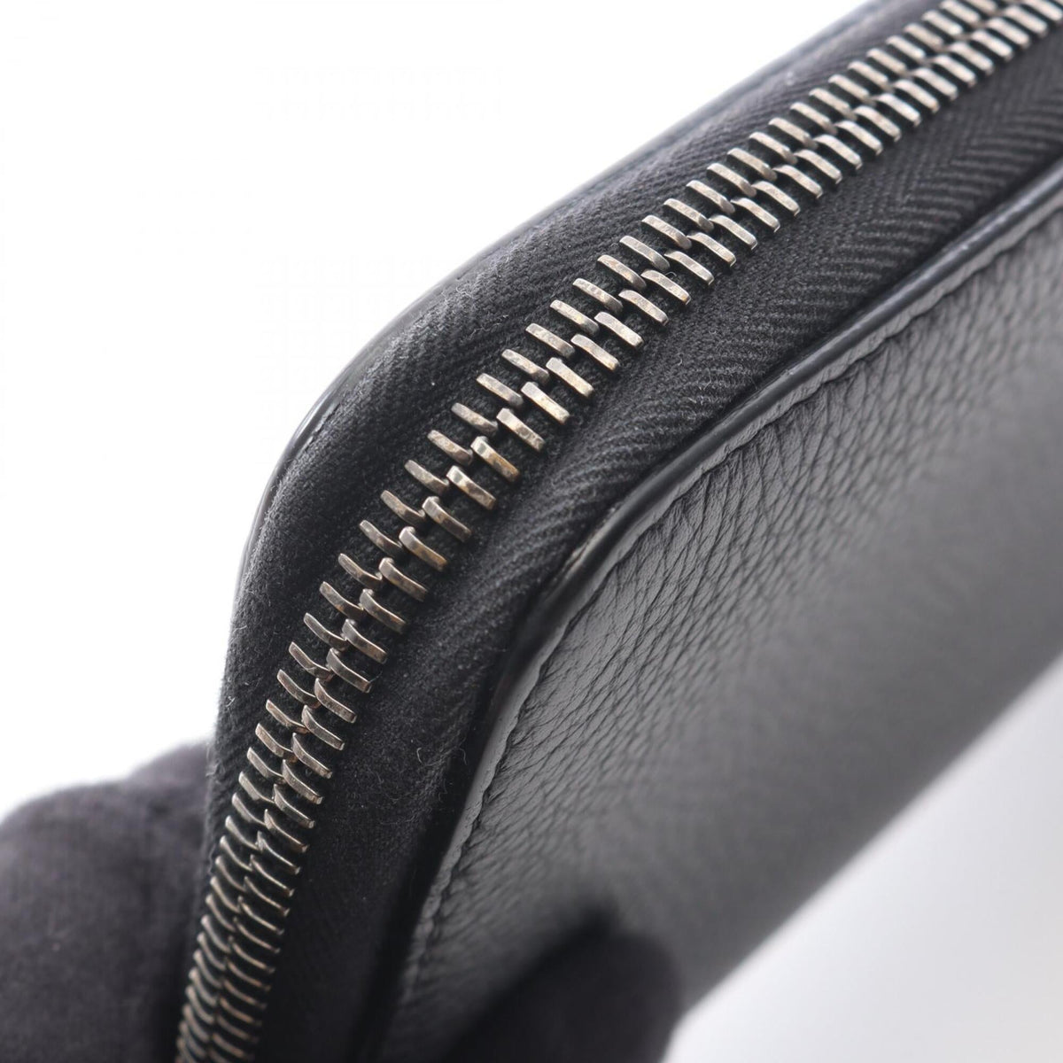 Christian Dior Black Leather Long Wallet (Bi-Fold) (Pre-Owned)