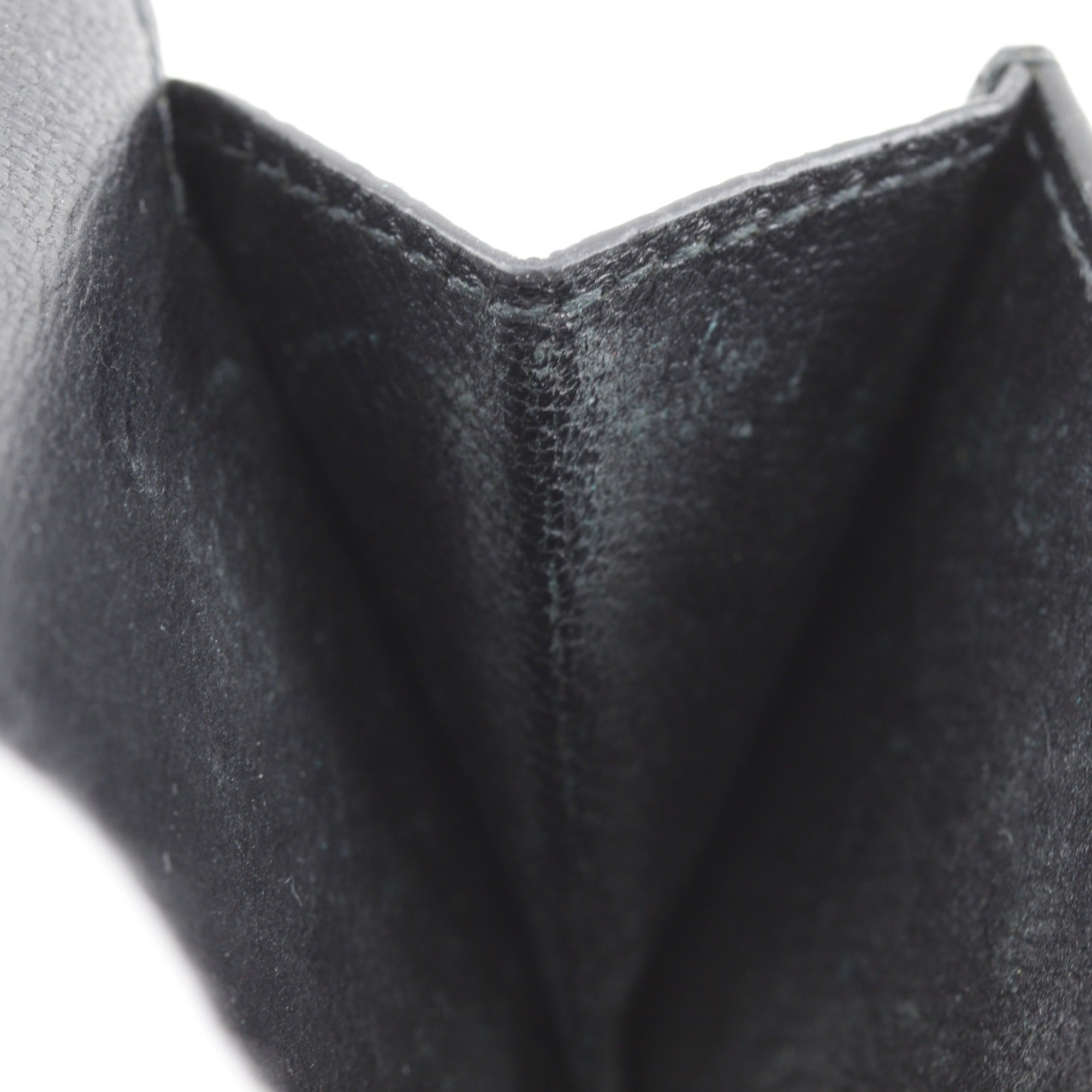 Balenciaga Black Leather Wallet (Tri-Fold) (Pre-Owned)