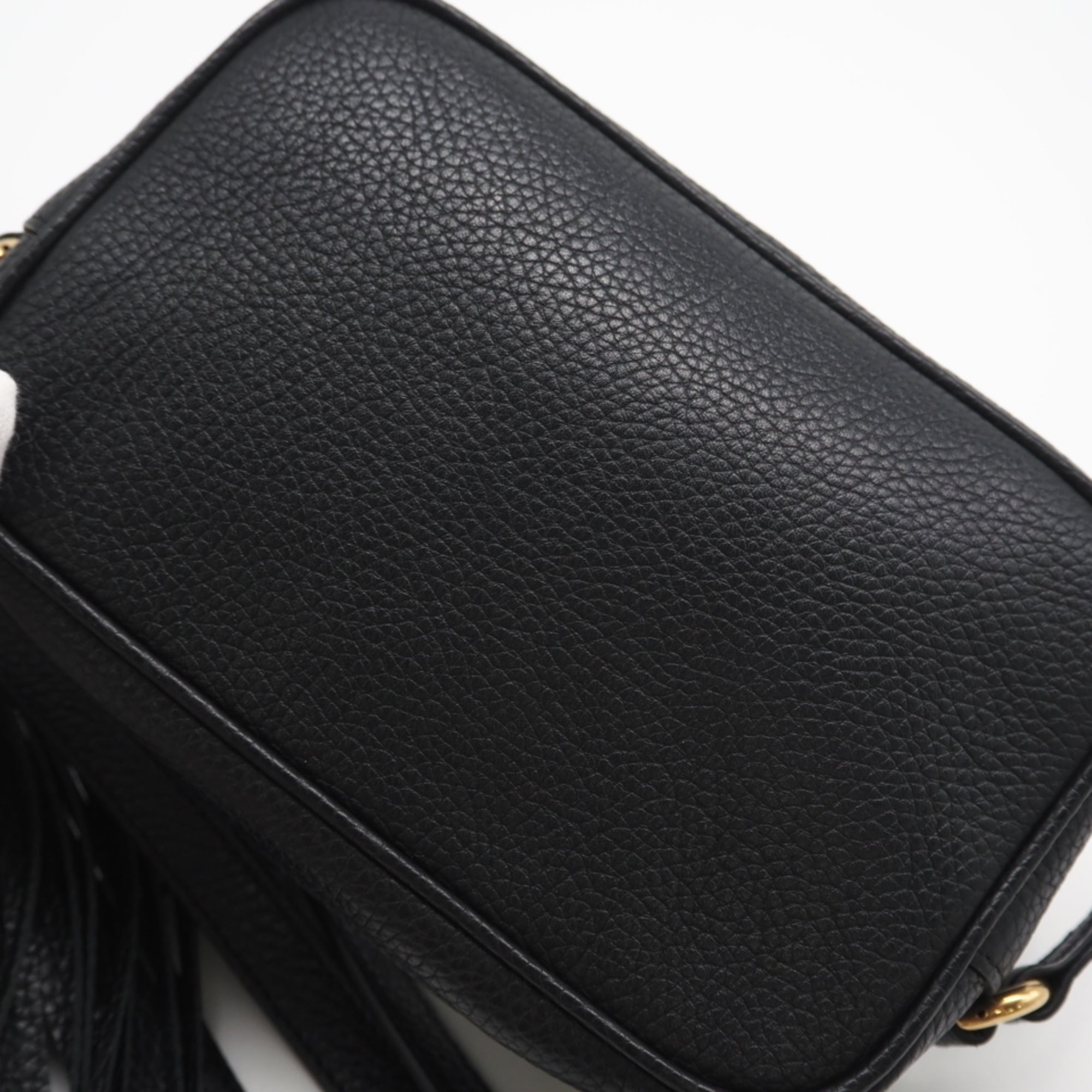 Gucci Black Leather Shoulder Bag (Pre-Owned)