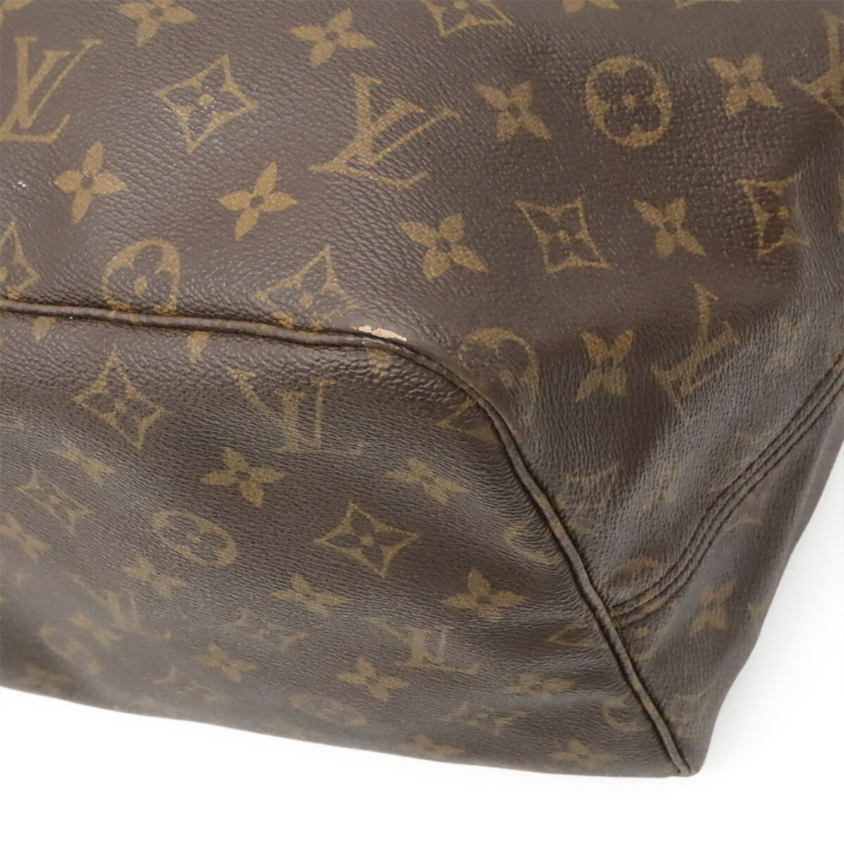 Louis Vuitton Brown Galle Monogram Monogram Shoulder Bag Tote Bag (Pre-Owned)