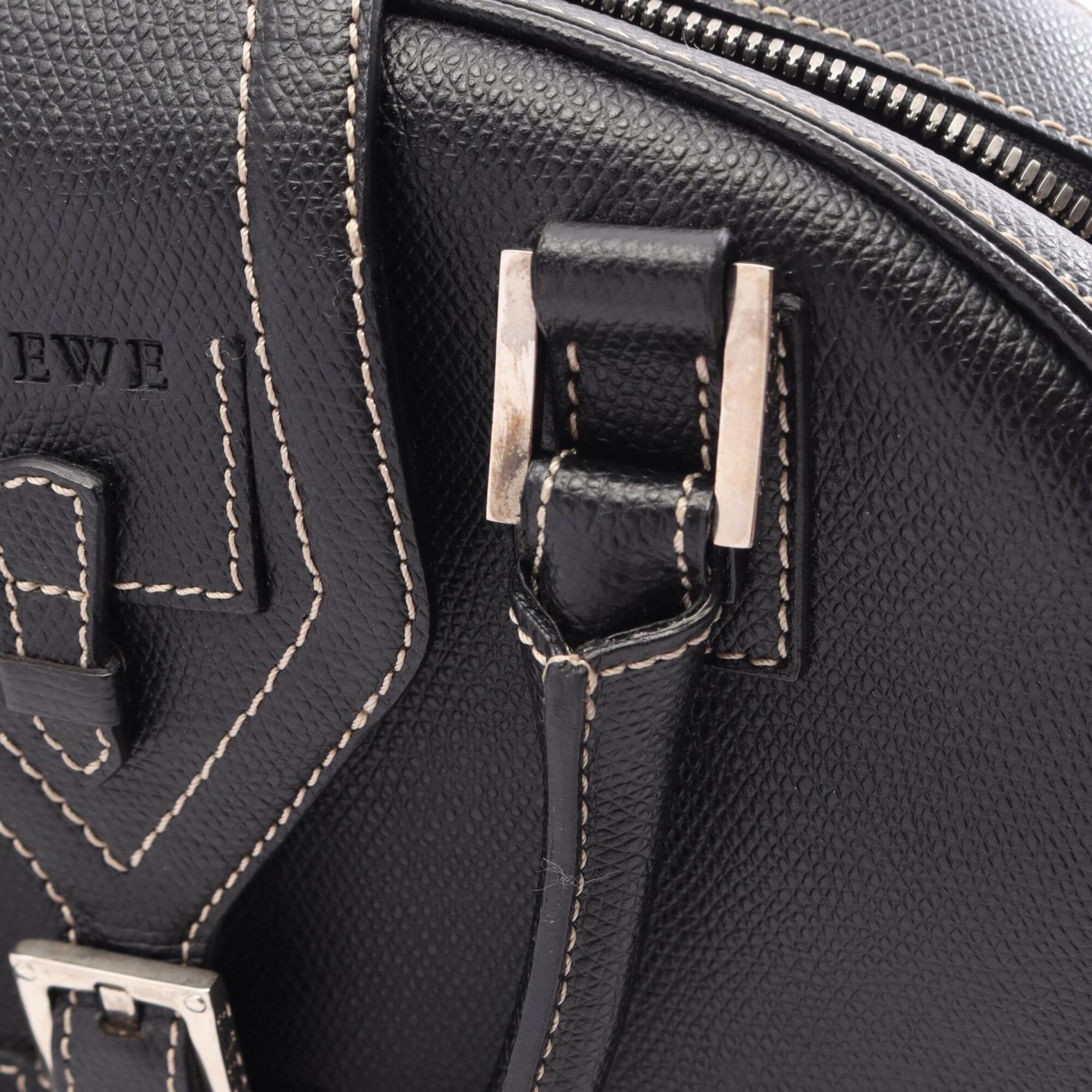 Loewe Black Leather Handbag (Pre-Owned)