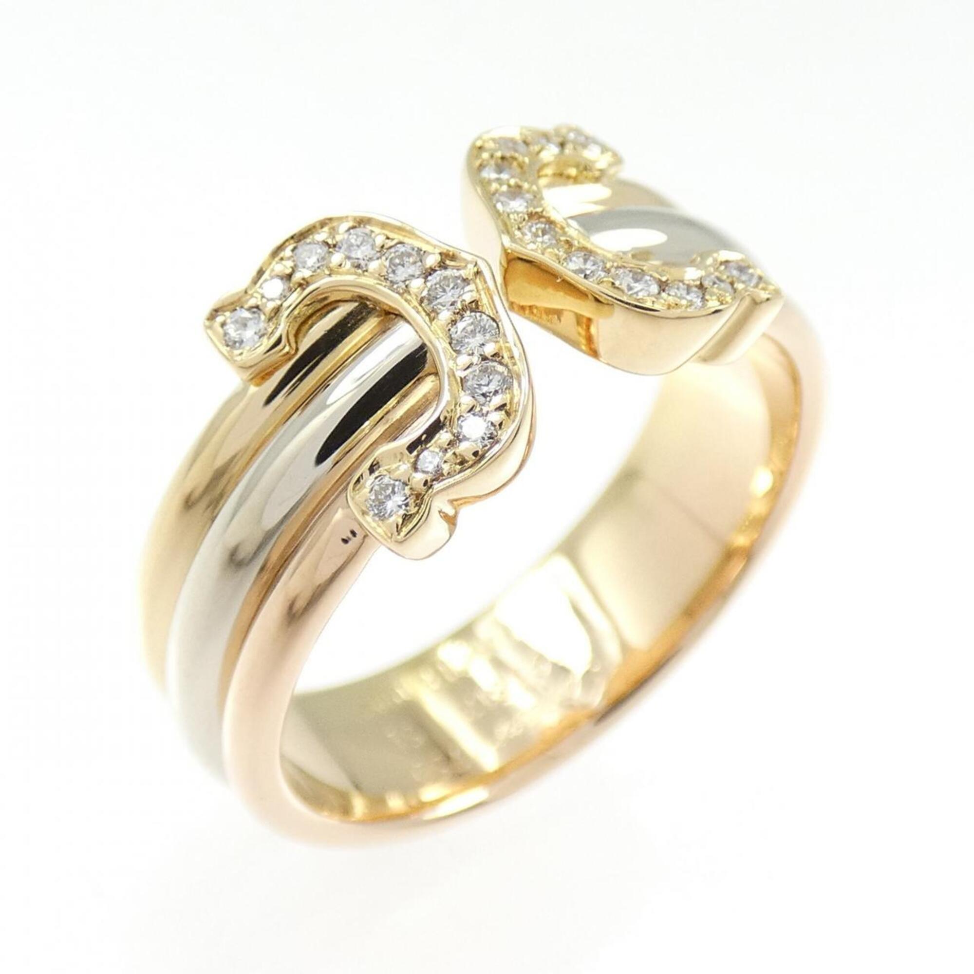 Cartier Yellow Gold (18K) Pink Gold (18K) White Gold (18K) Band Ring (Pre-Owned)