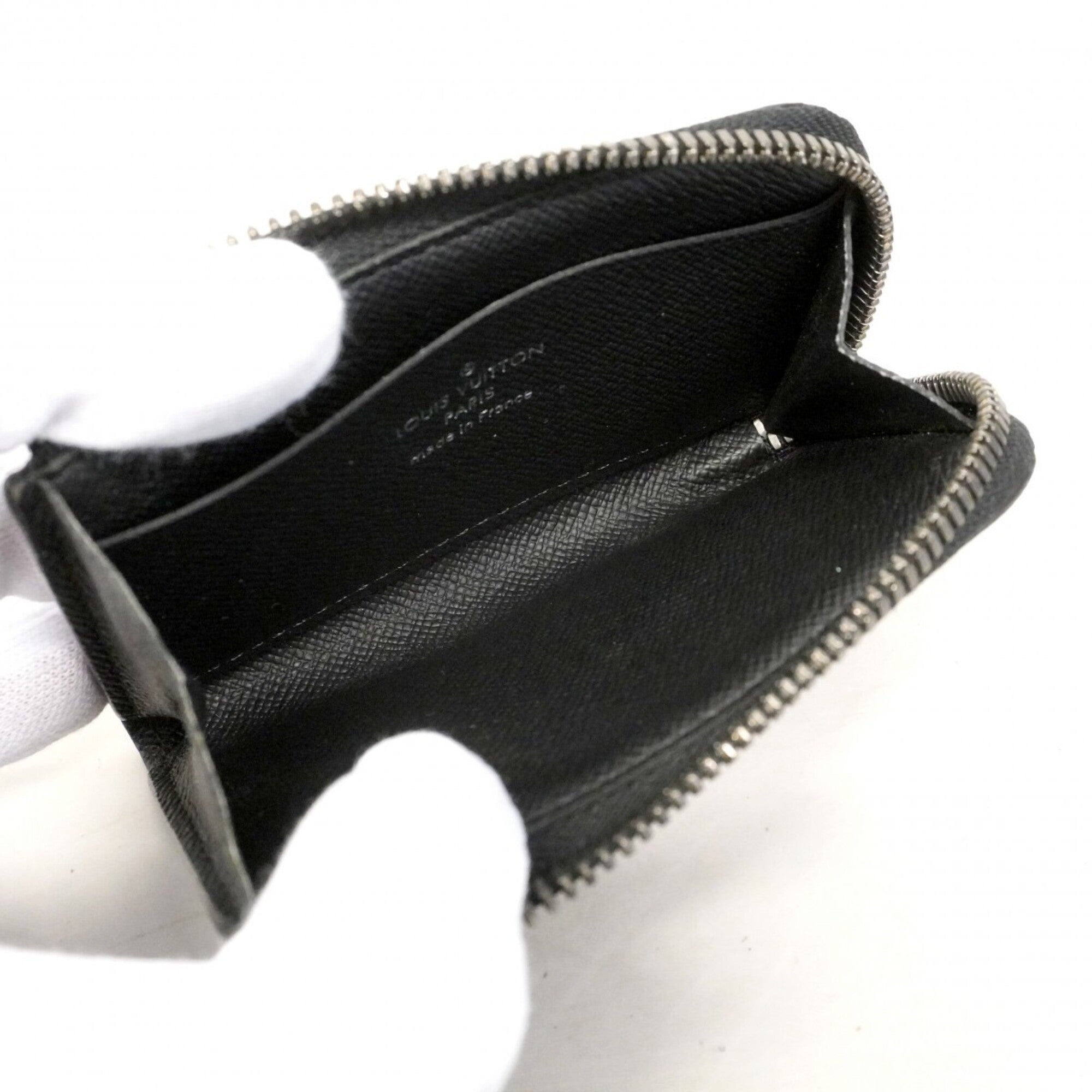 Louis Vuitton Black Coin Purse/Coin Case (Pre-Owned)
