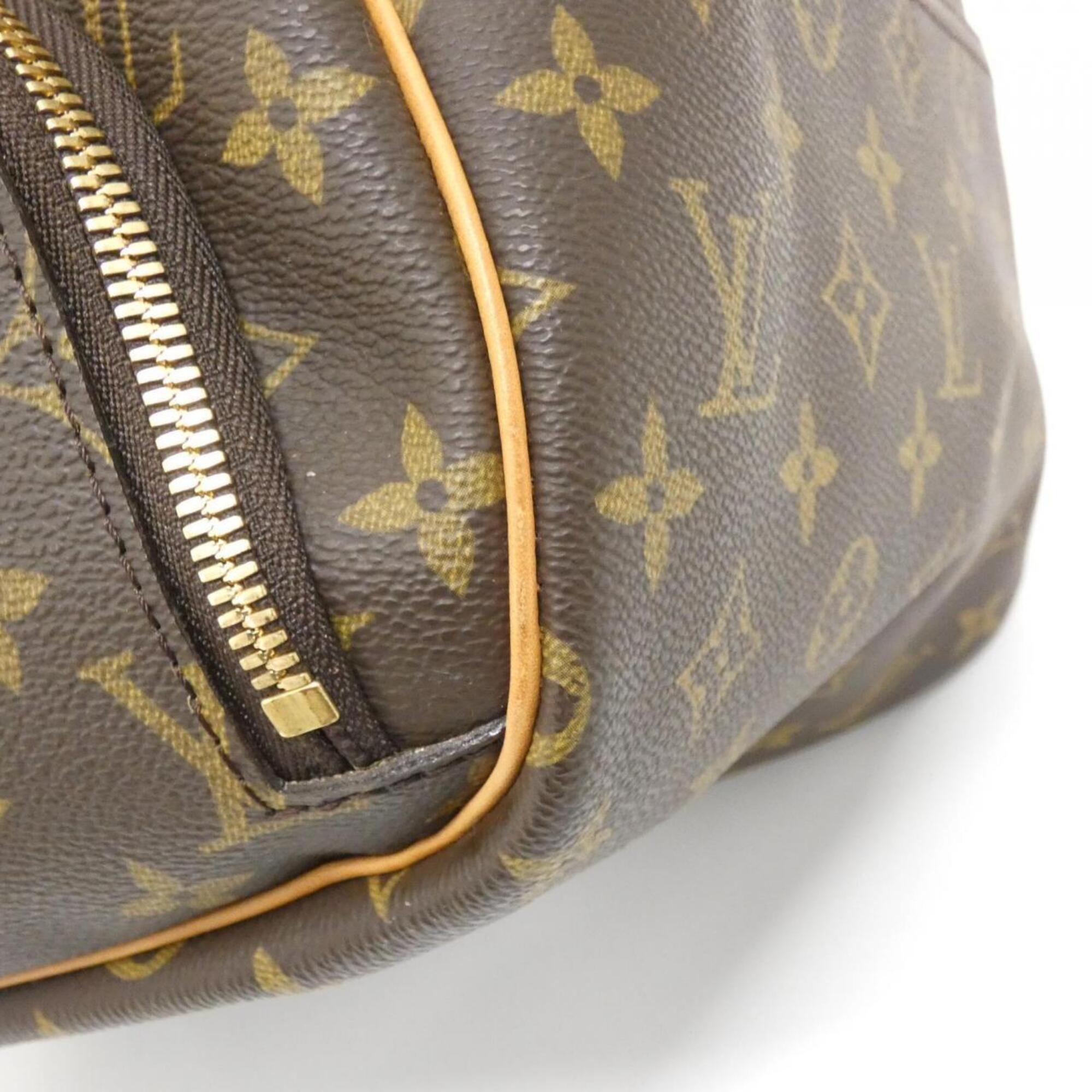 Louis Vuitton Monogram Marron Coated Canvas Handbag (Pre-Owned)