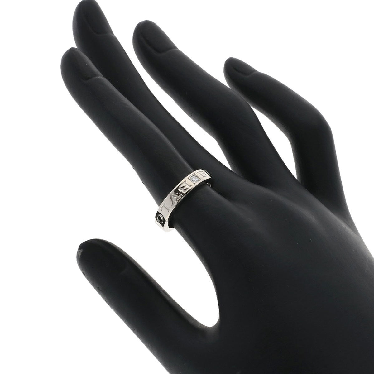 Bvlgari White Gold (18K) Band Ring (Pre-Owned)