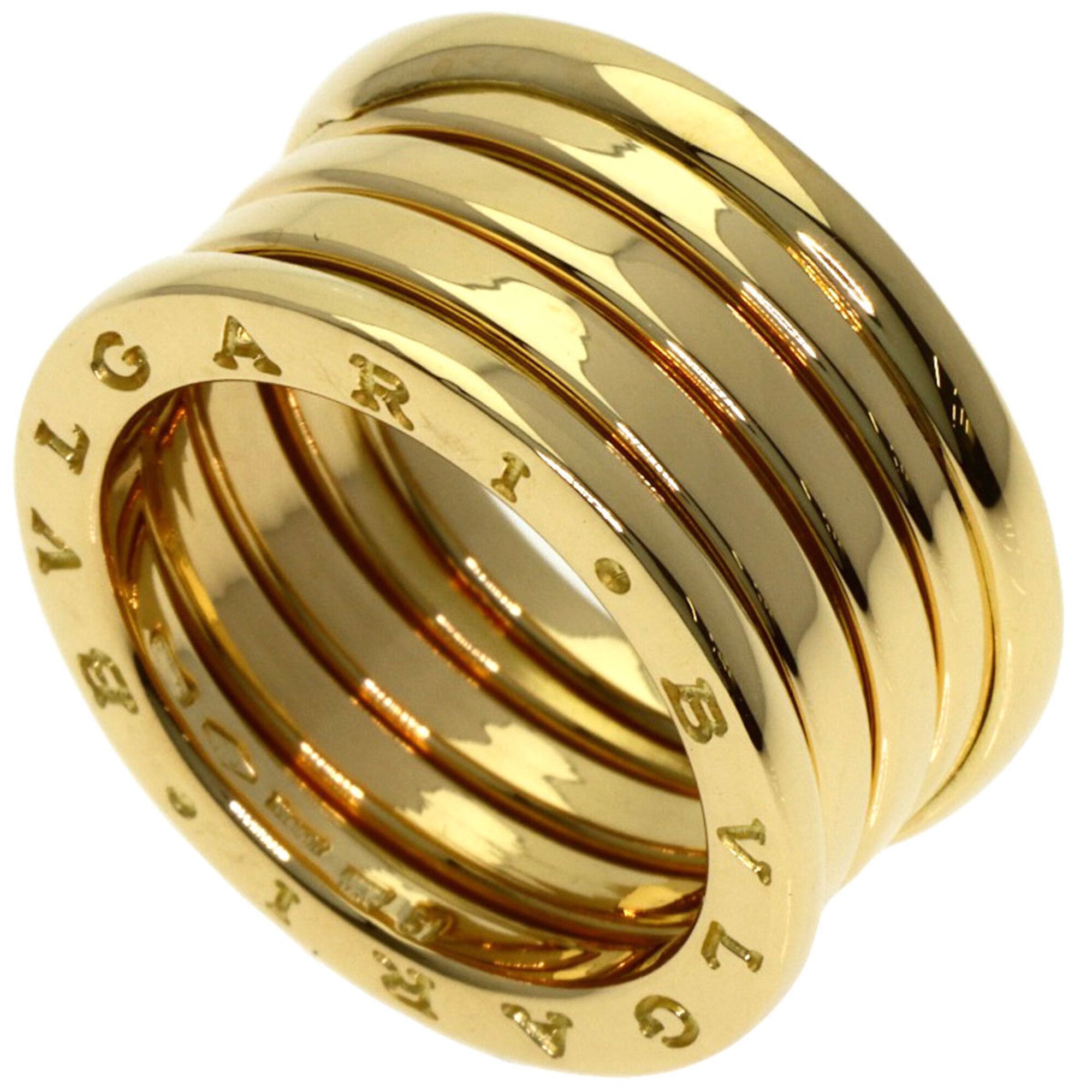 Bvlgari Yellow Gold Yellow Gold (18K) Band Ring (Pre-Owned)