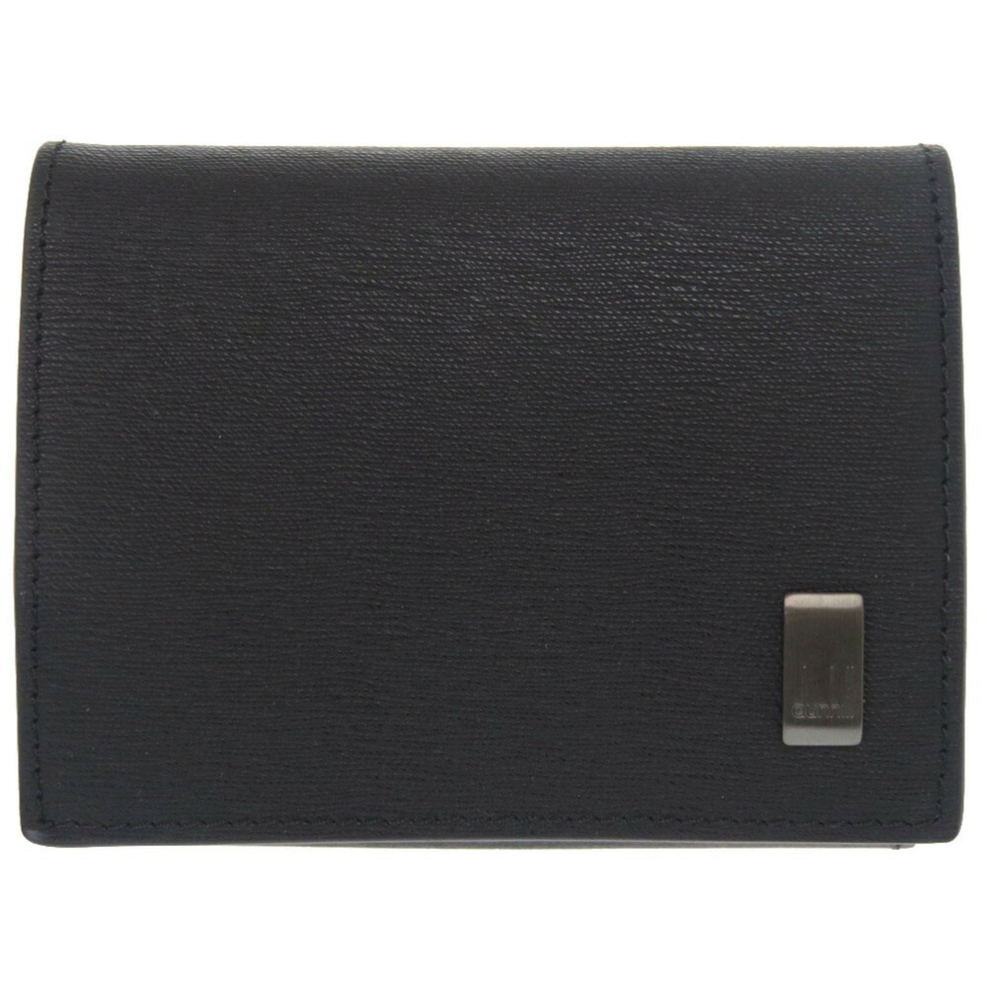 Dunhill Black Leather Coin Purse/Coin Case (Pre-Owned)