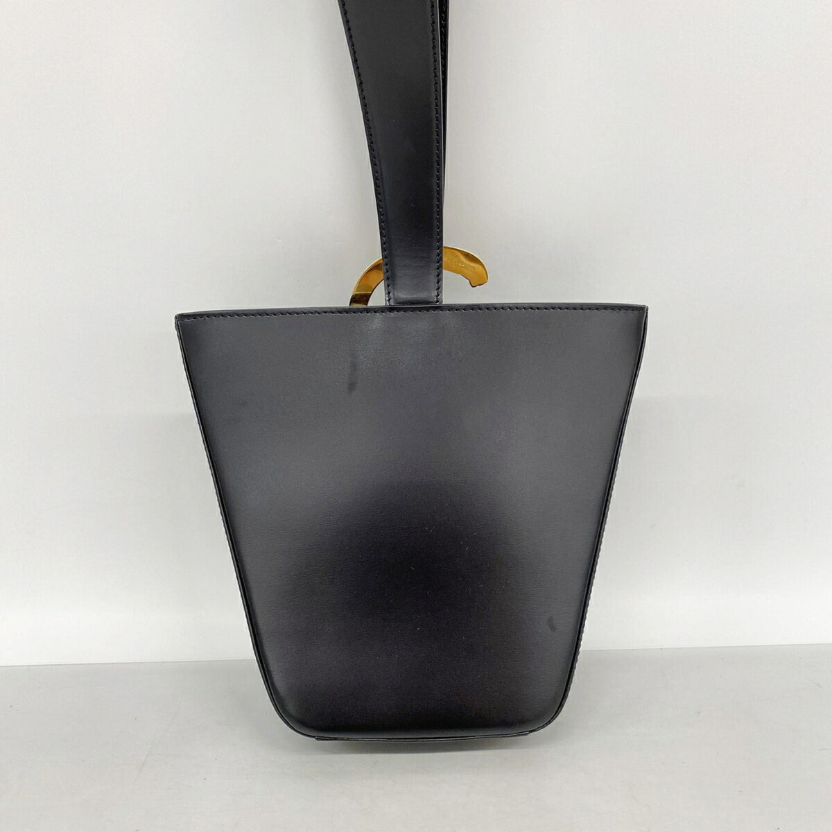 Cartier Black Leather Handbag (Pre-Owned)