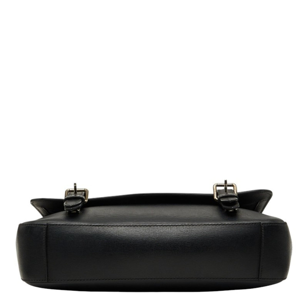 Burberry Black Leather Shoulder Bag (Pre-Owned)