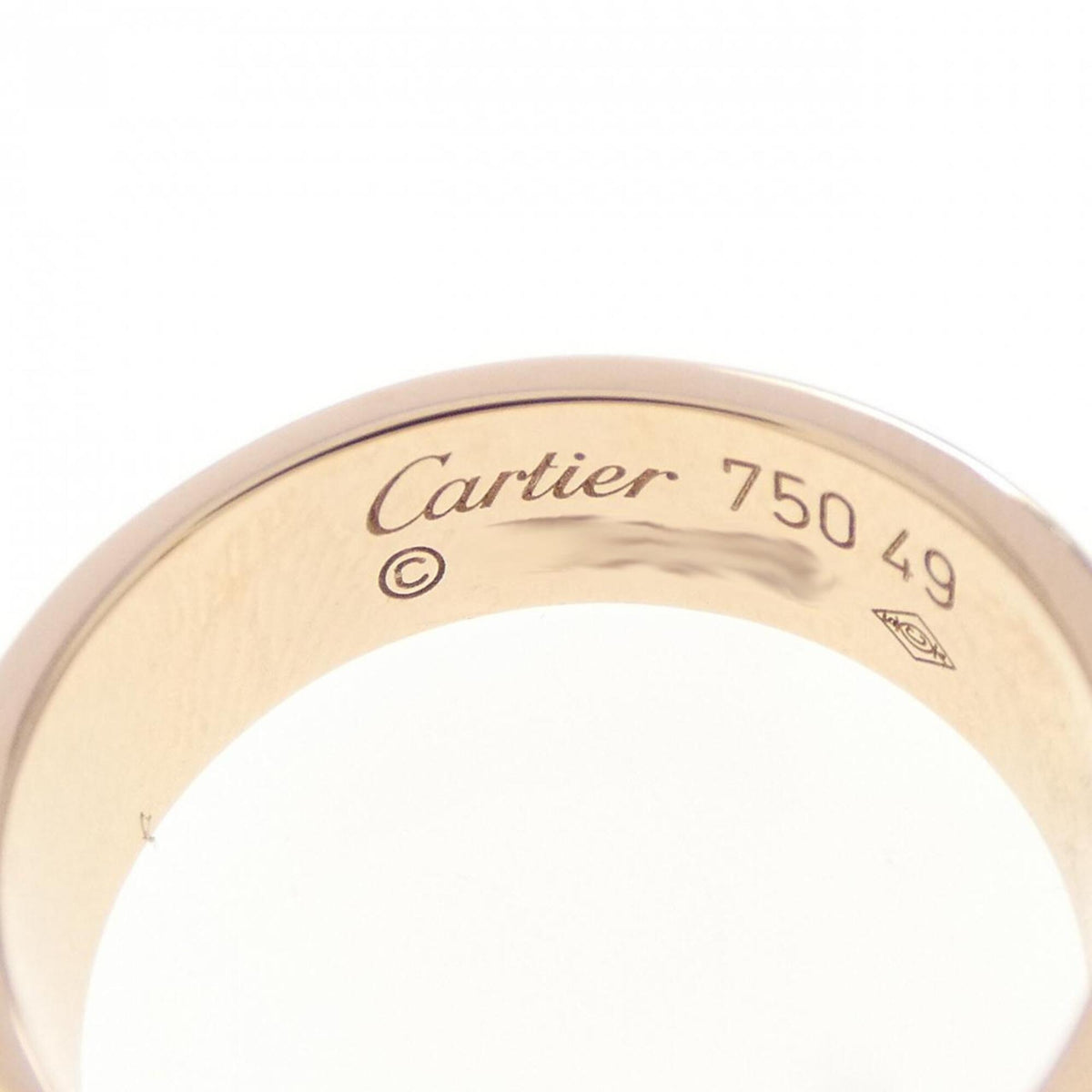 Cartier Pink Gold (18K) Band Ring (Pre-Owned)