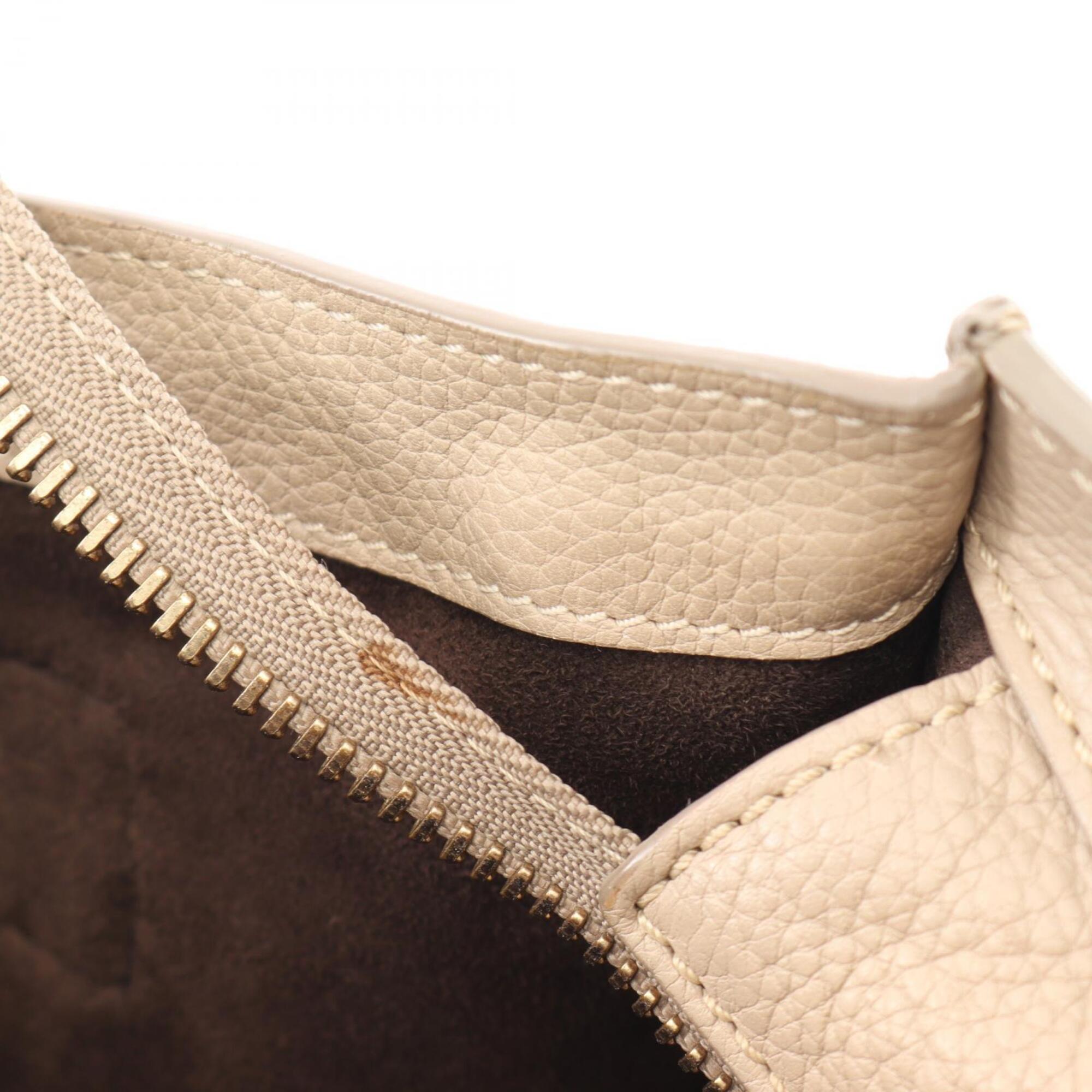 Celine Beige Leather Handbag (Pre-Owned)