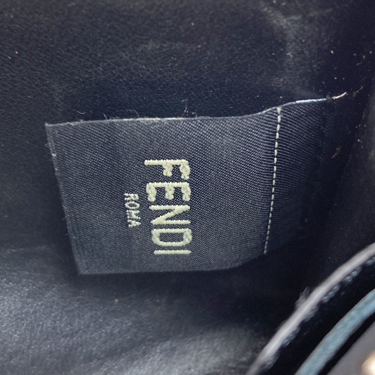 Fendi Gray Pvc Coin Purse/Coin Case (Pre-Owned)