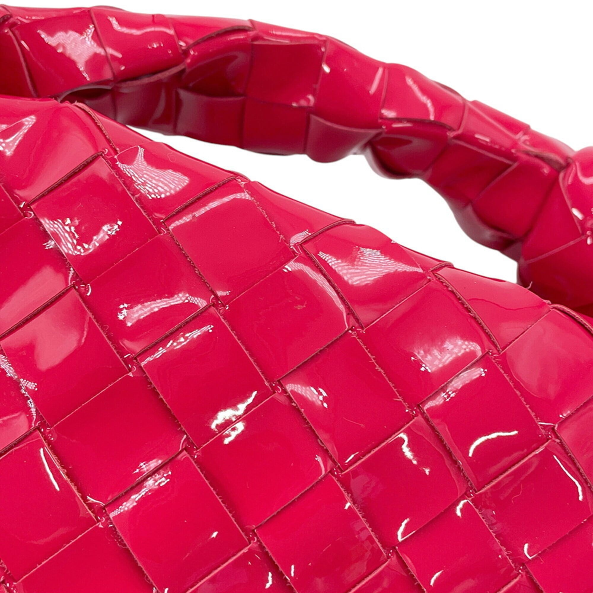 Bottega Veneta Pink Patent Leather Handbag (Pre-Owned)
