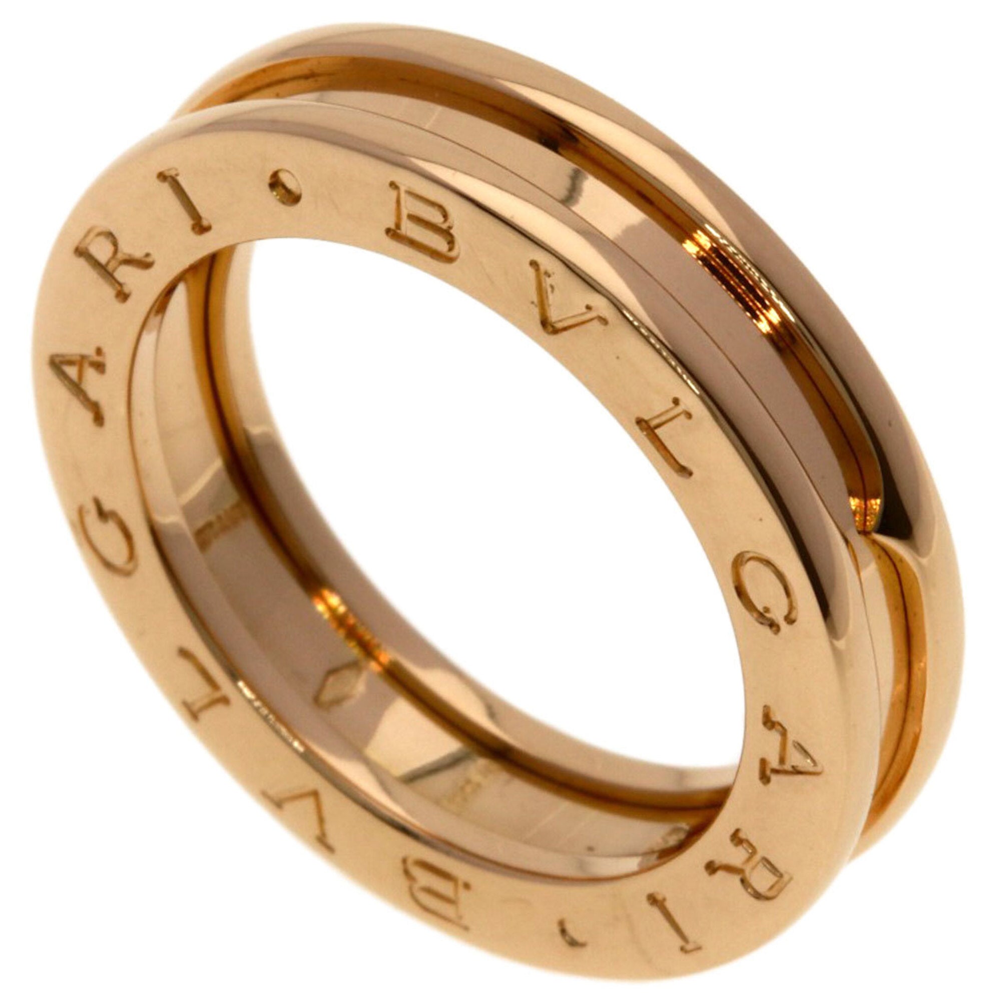 Bvlgari B.Zero1 Pink Gold (18K) Band Ring (Pre-Owned)