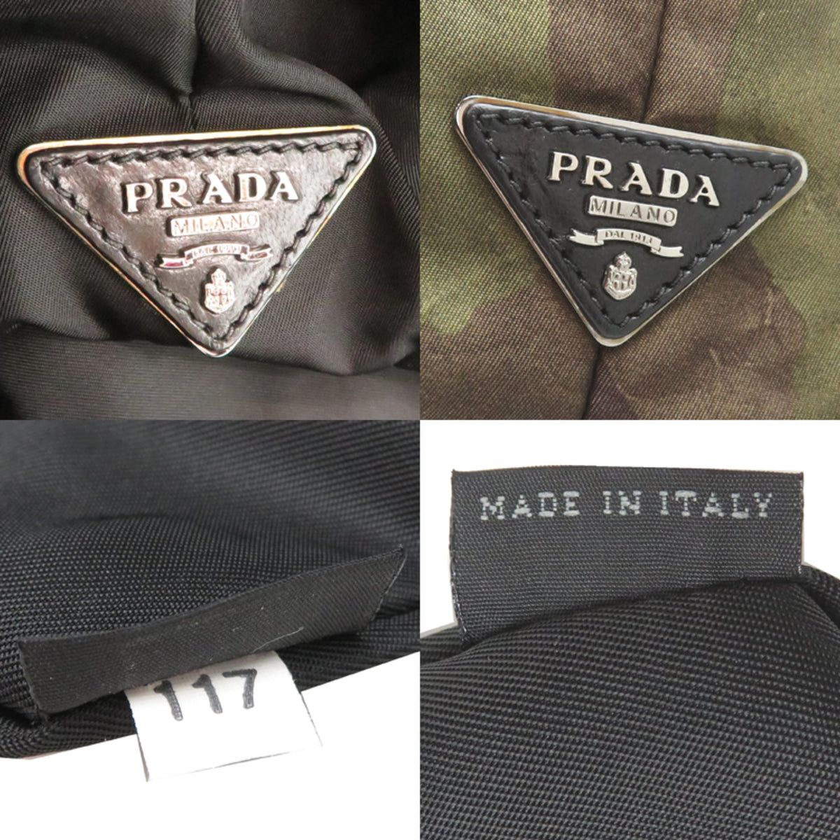 Prada Black Nylon Handbag (Pre-Owned)