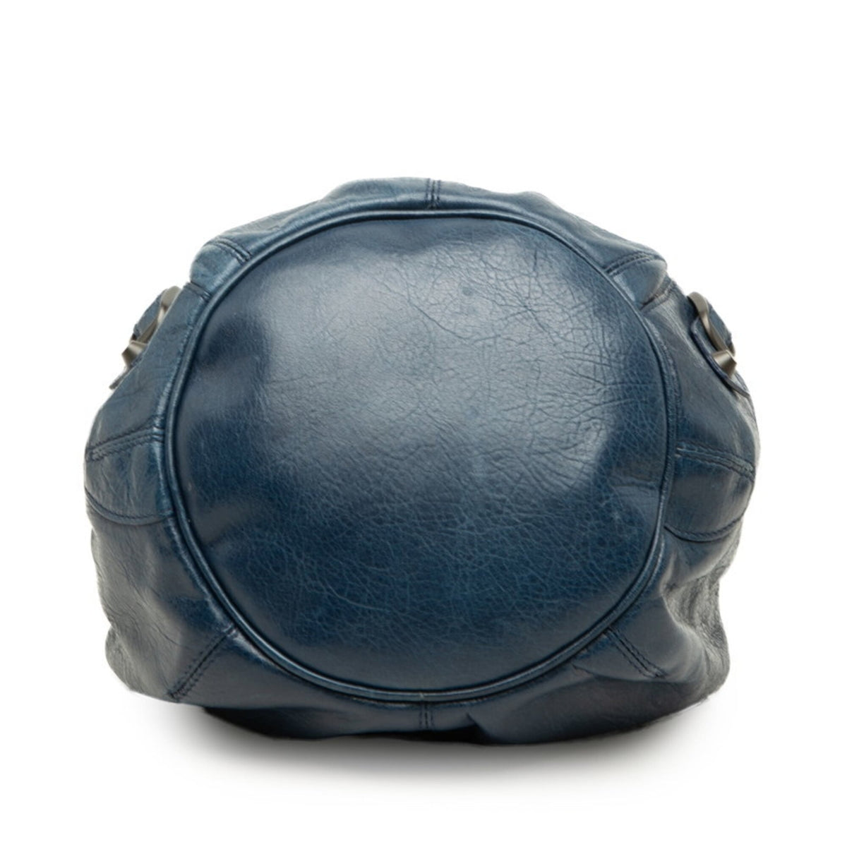 Balenciaga Navy Leather Handbag Shoulder Bag (Pre-Owned)