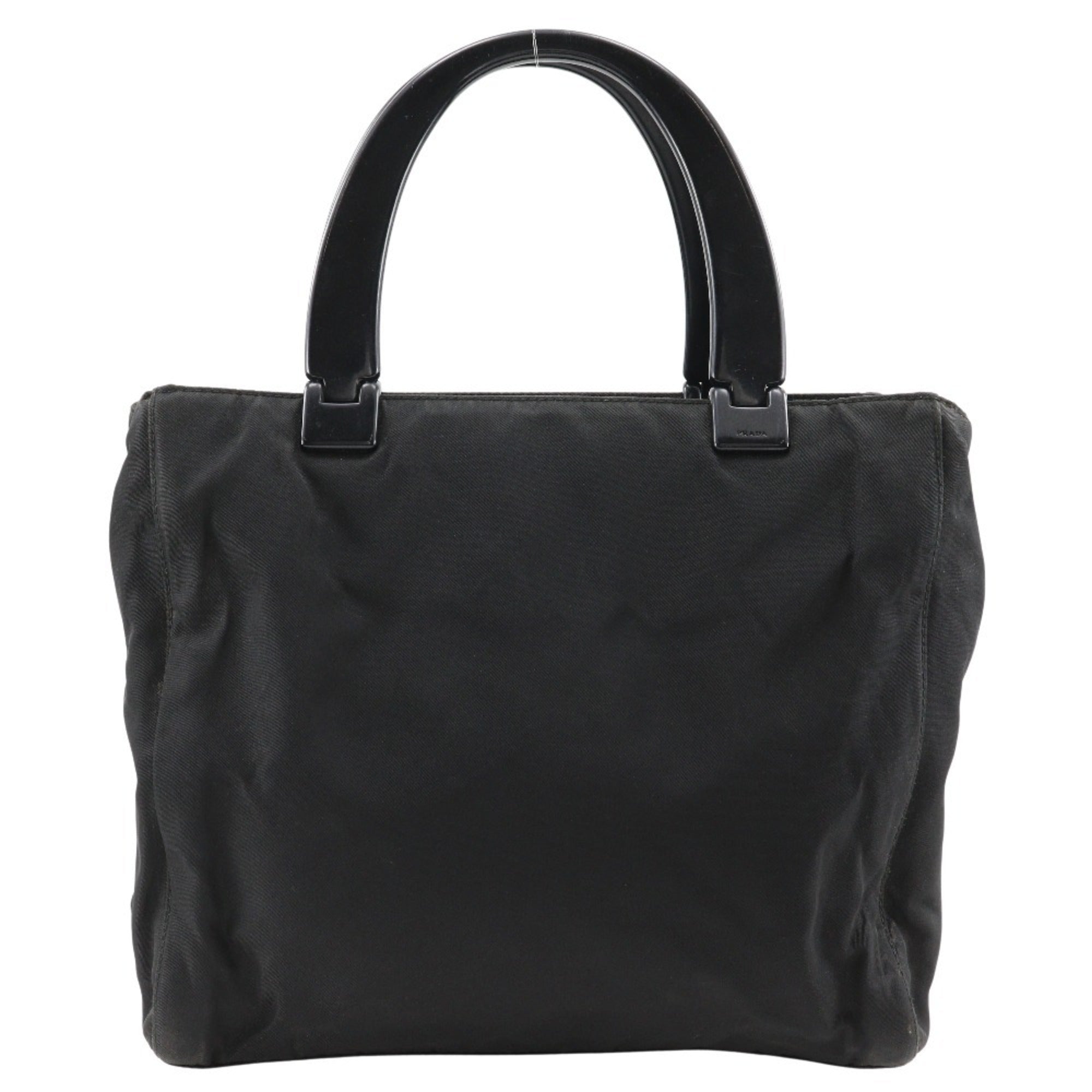 Prada Black Nylon Handbag (Pre-Owned)