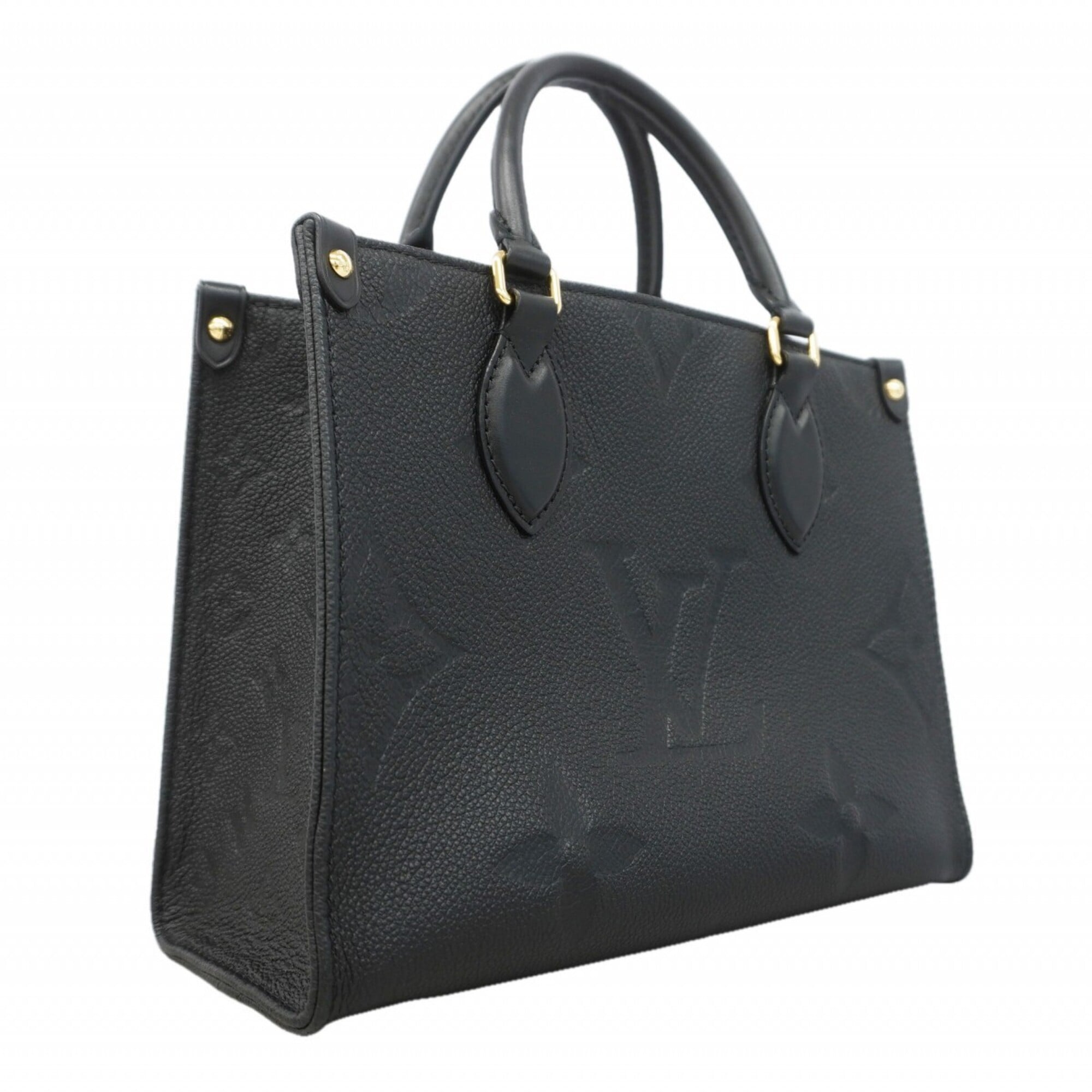 Louis Vuitton Noir Handbag (Pre-Owned)