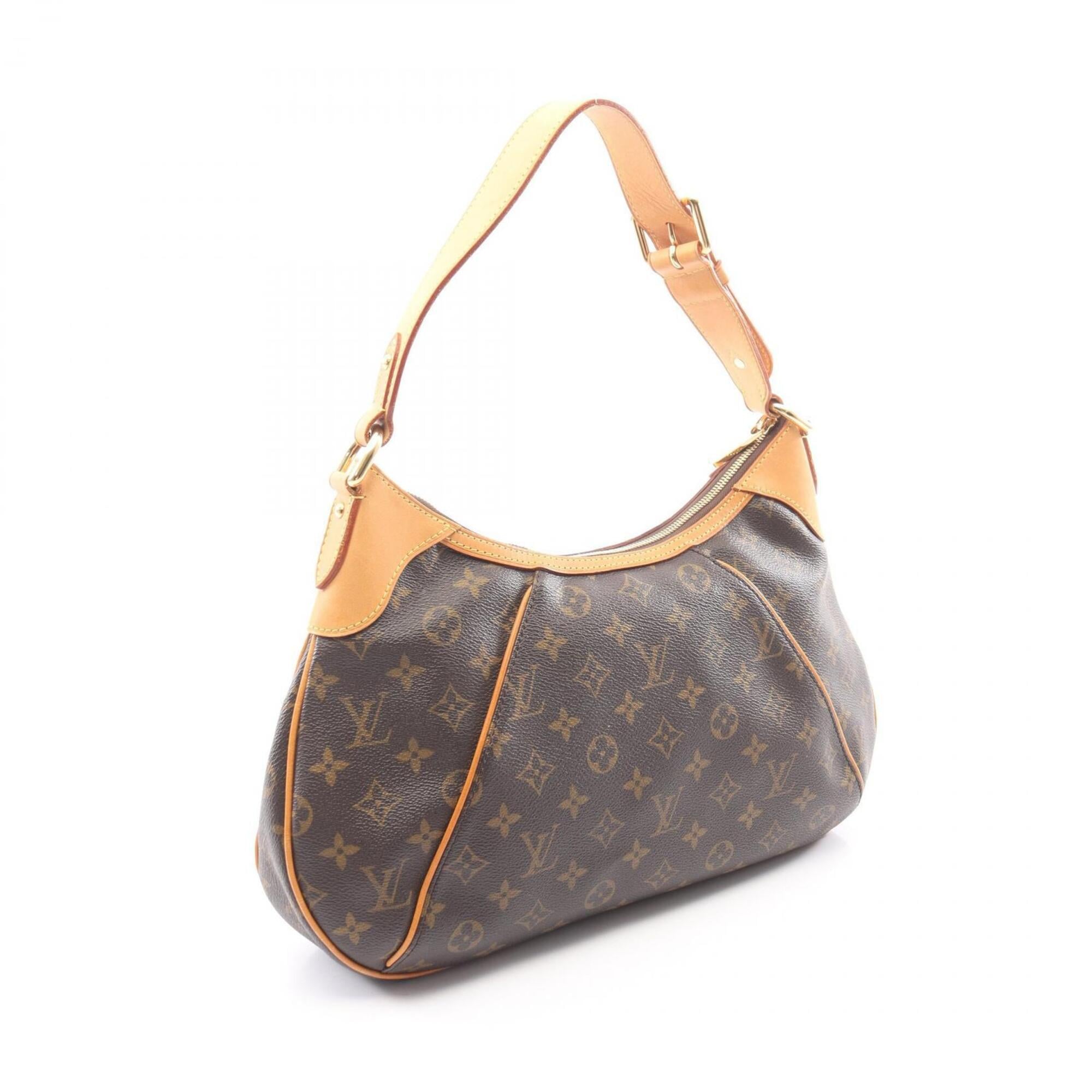 Louis Vuitton Brown Monogram Pvc Coated Canvas Leather Handbag Shoulder Bag (Pre-Owned)