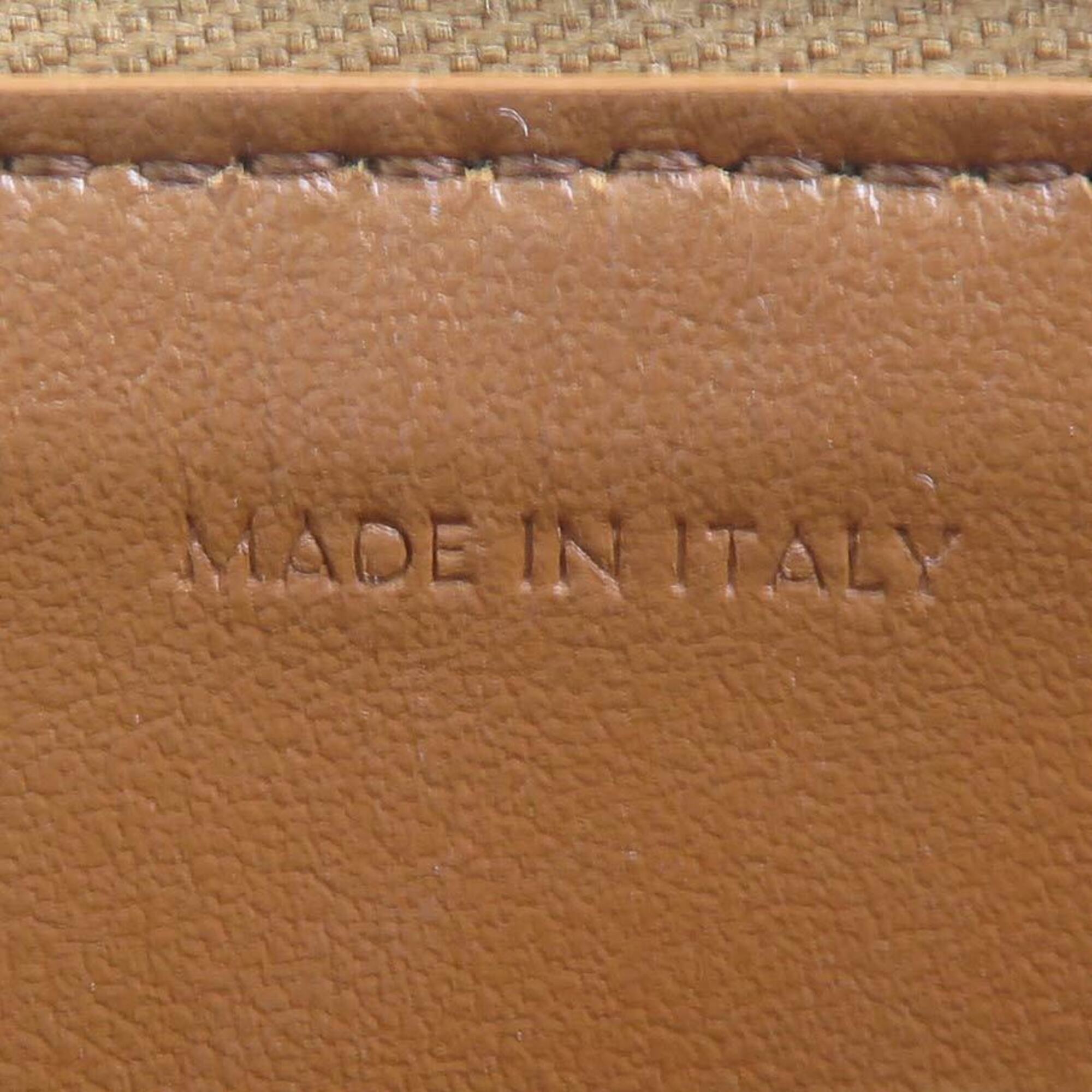 Celine Brown Leather Coin Purse/Coin Case (Pre-Owned)
