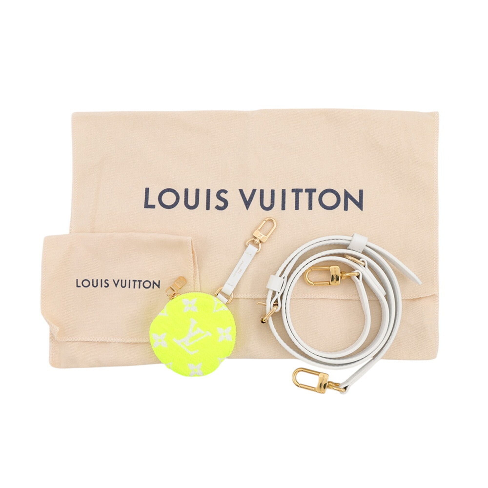 Louis Vuitton Brown Monogram White Yellow Monogram Handbag (Pre-Owned)