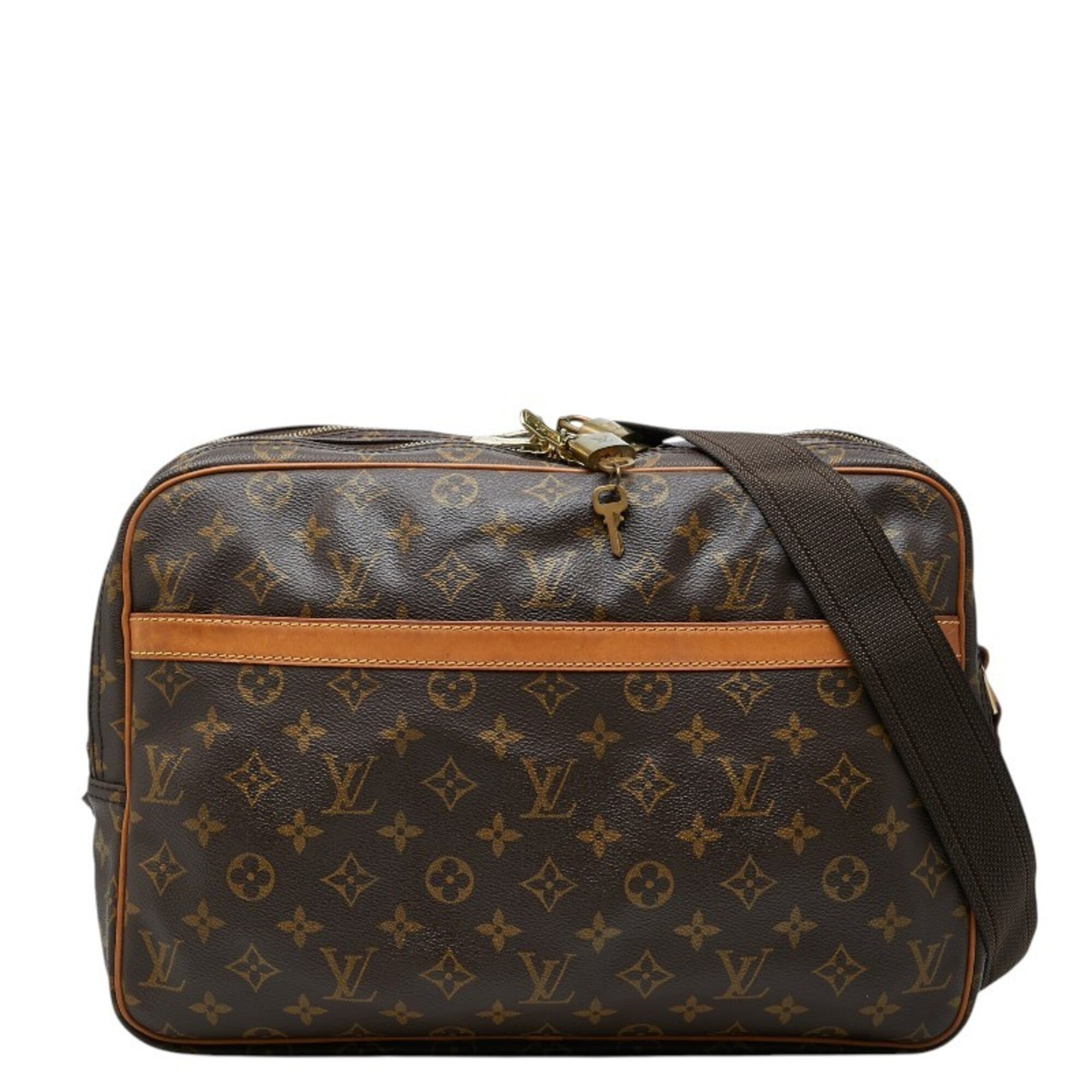 Louis Vuitton Brown Monogram Pvc Leather Shoulder Bag (Pre-Owned)