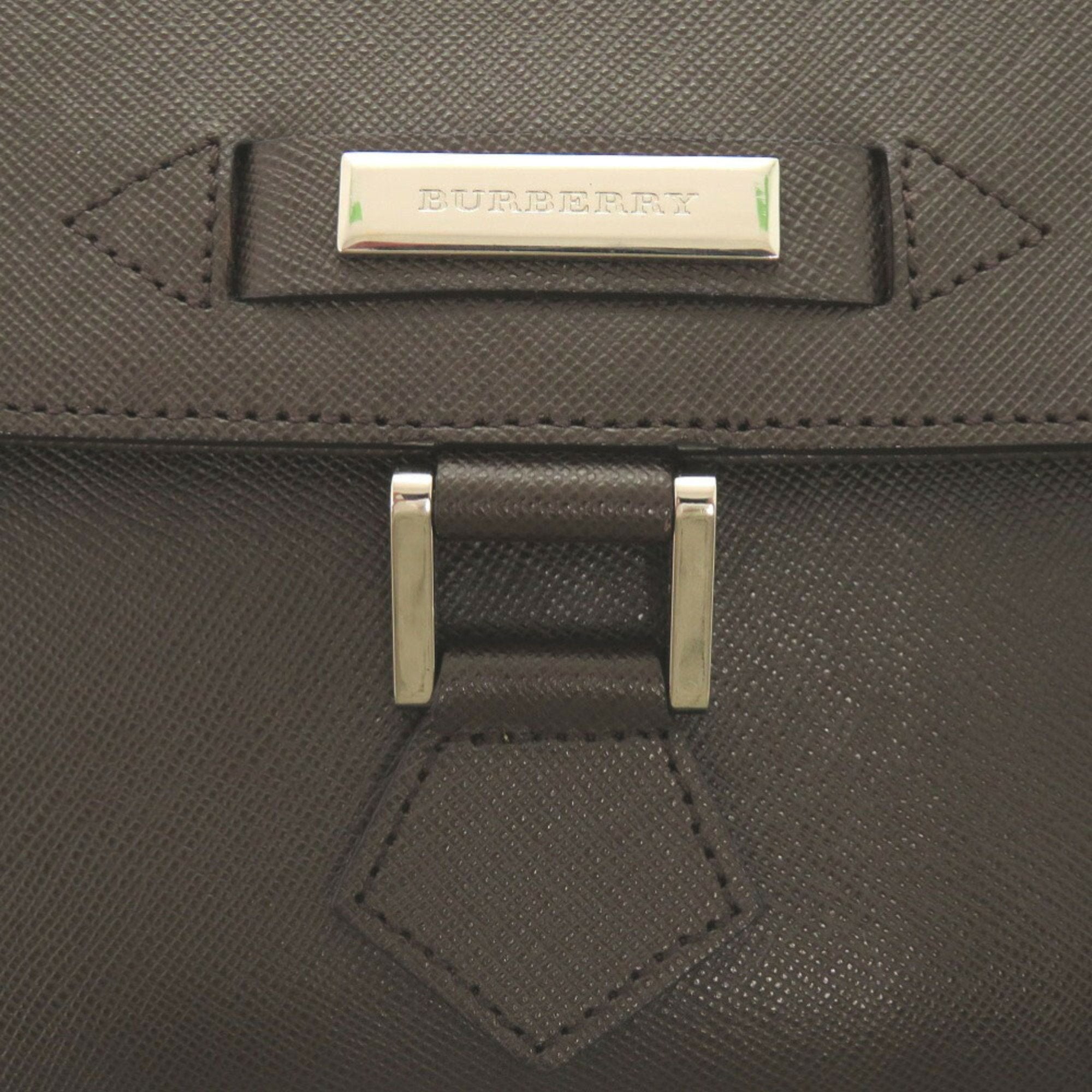 Burberry Brown Leather Handbag (Pre-Owned)