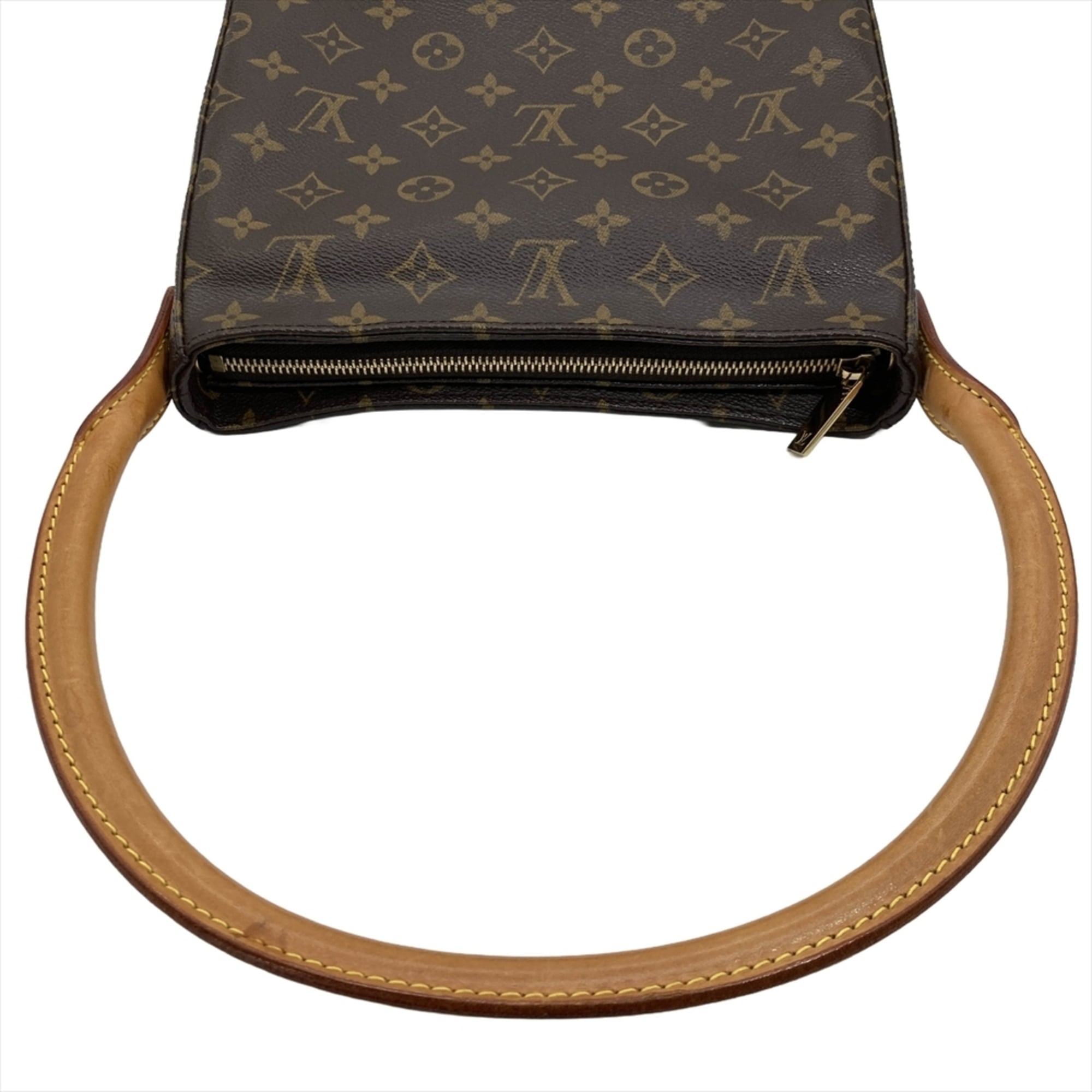 Louis Vuitton Brown Monogram Canvas Handbag (Pre-Owned)