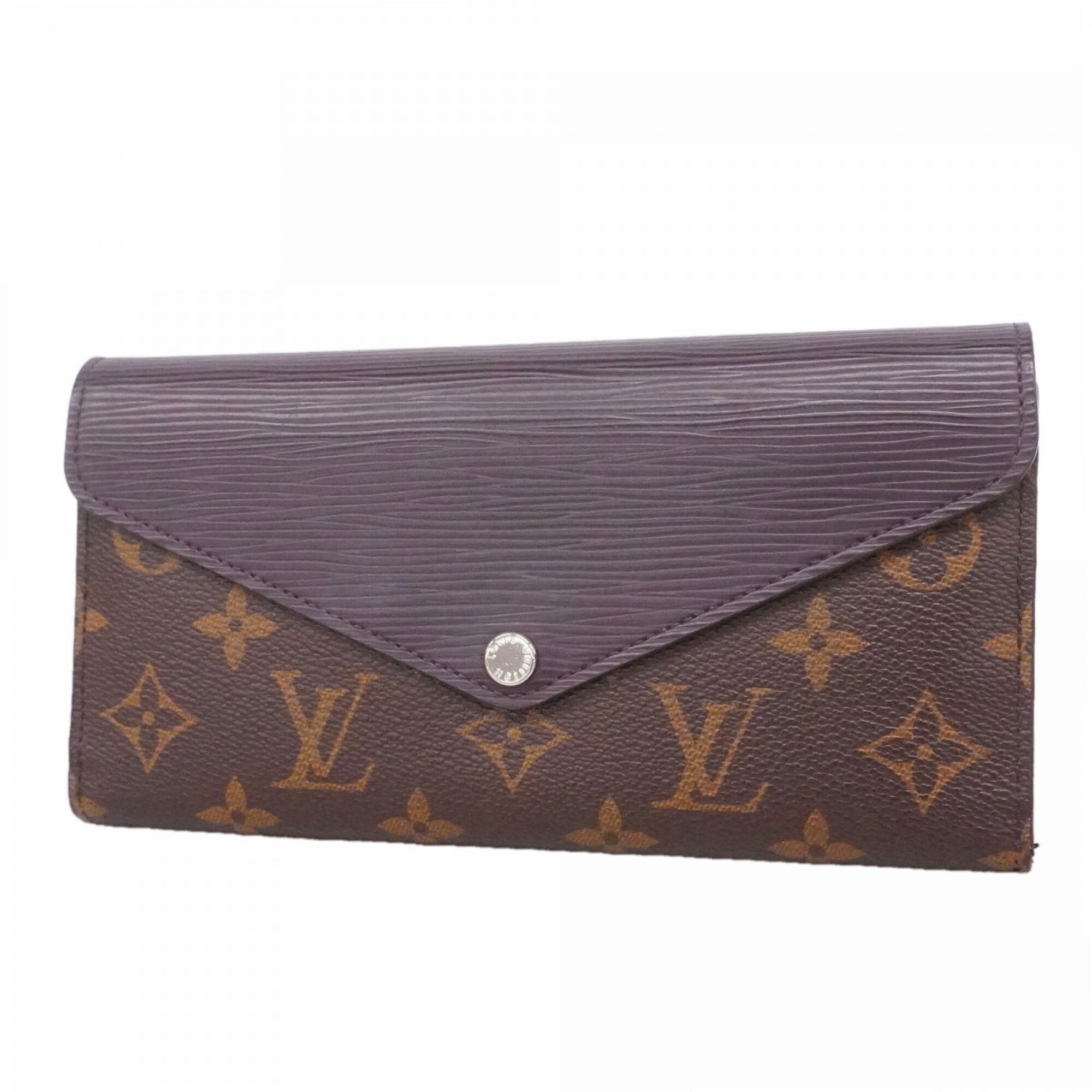 Louis Vuitton Quetsche Long Wallet (Tri-Fold) (Pre-Owned)