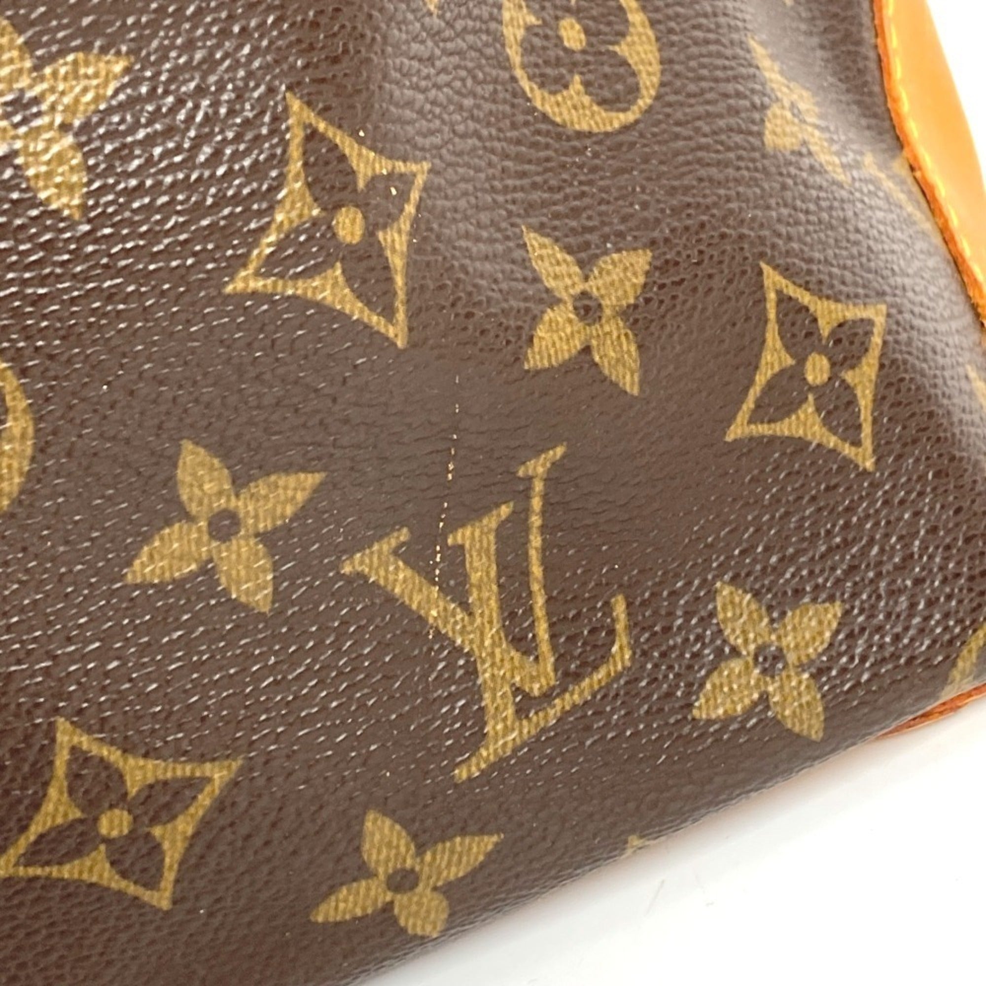 Louis Vuitton Brown Monogram Monogram Canvas Shoulder Bag Tote Bag (Pre-Owned)