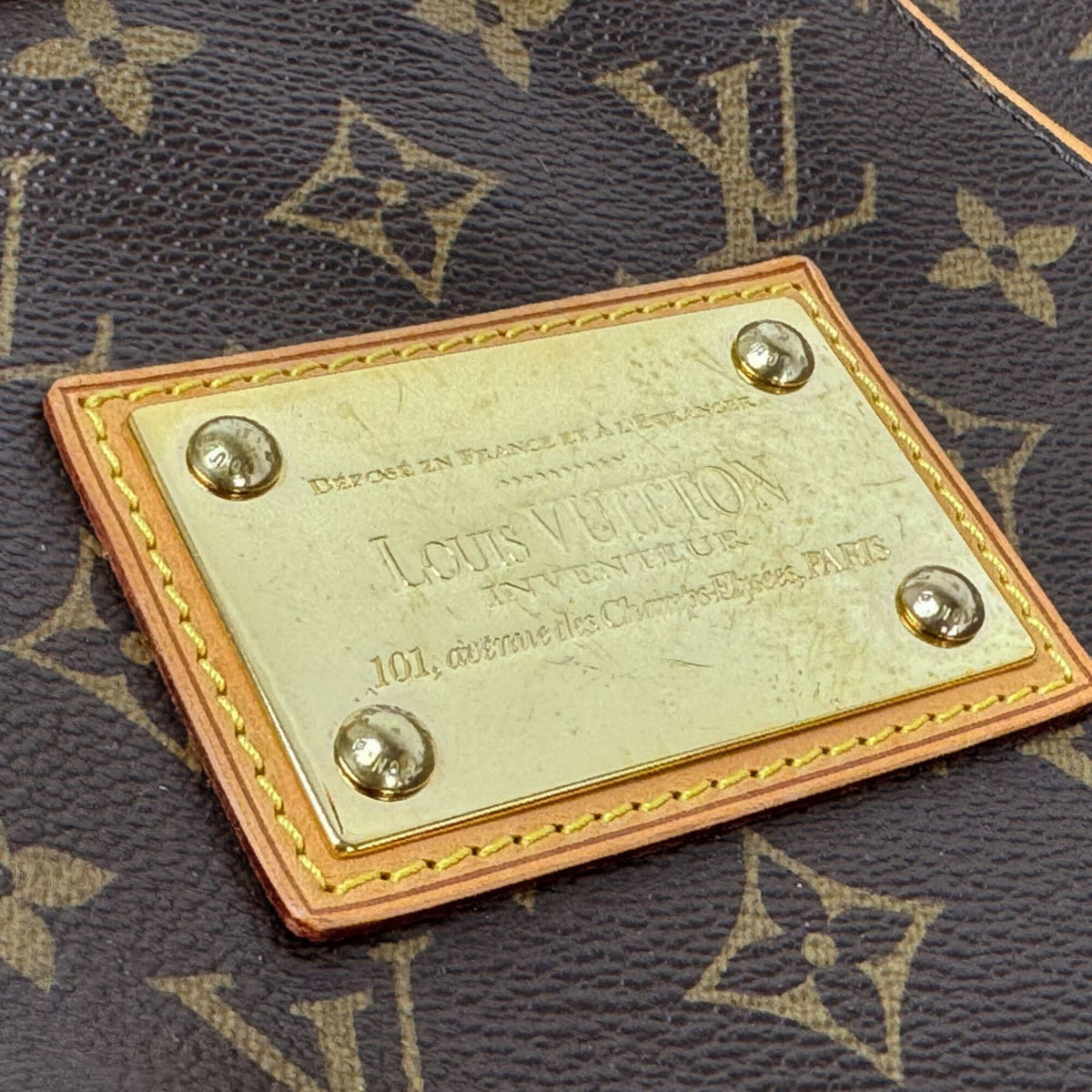 Louis Vuitton Brown Monogram Monogram Handbag (Pre-Owned)