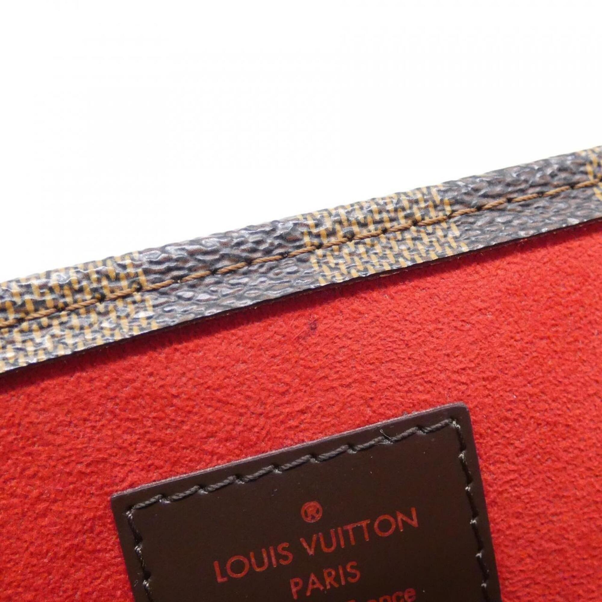 Louis Vuitton Brown Coated Canvas Handbag (Pre-Owned)