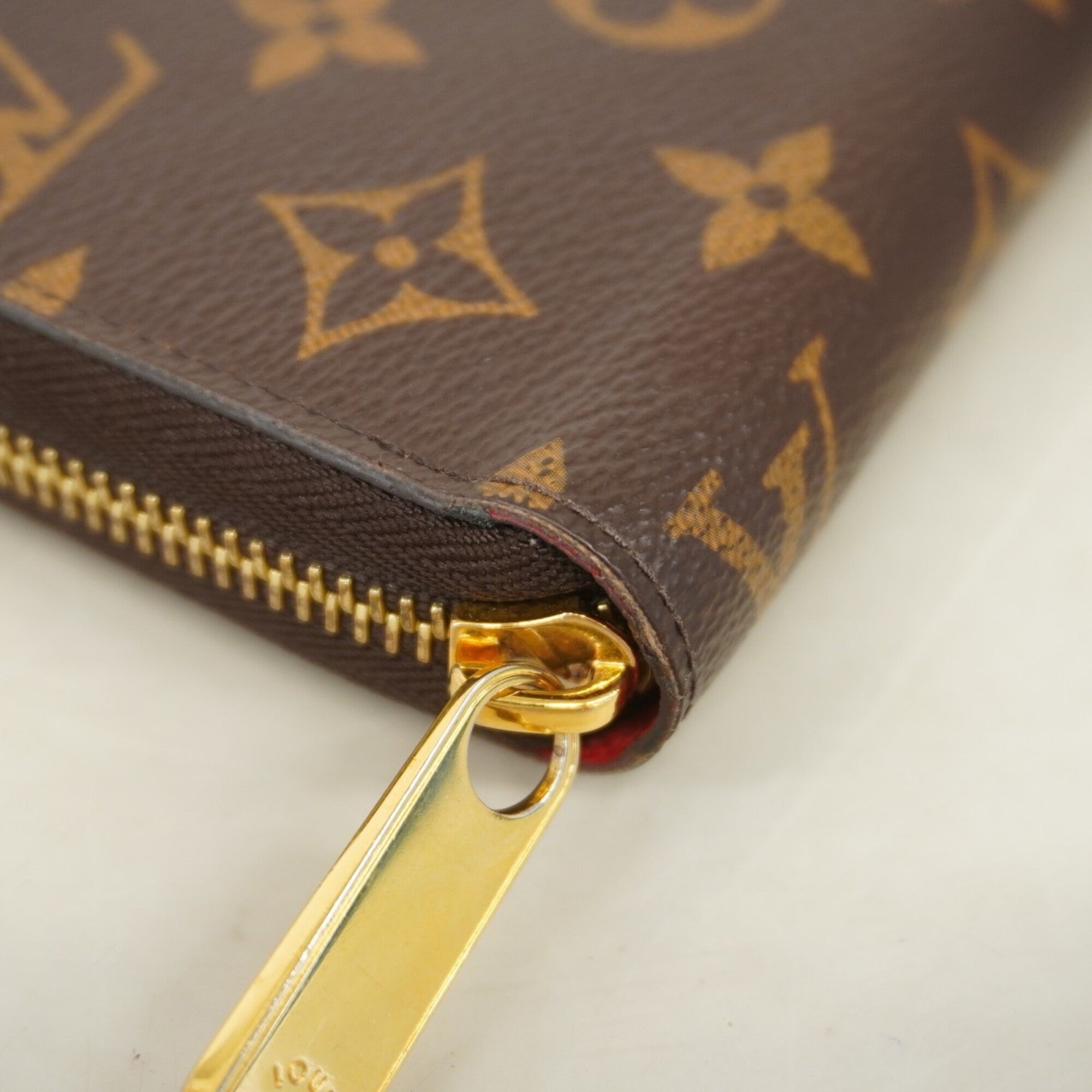 Louis Vuitton Brown Coquelicots Long Wallet (Bi-Fold) (Pre-Owned)