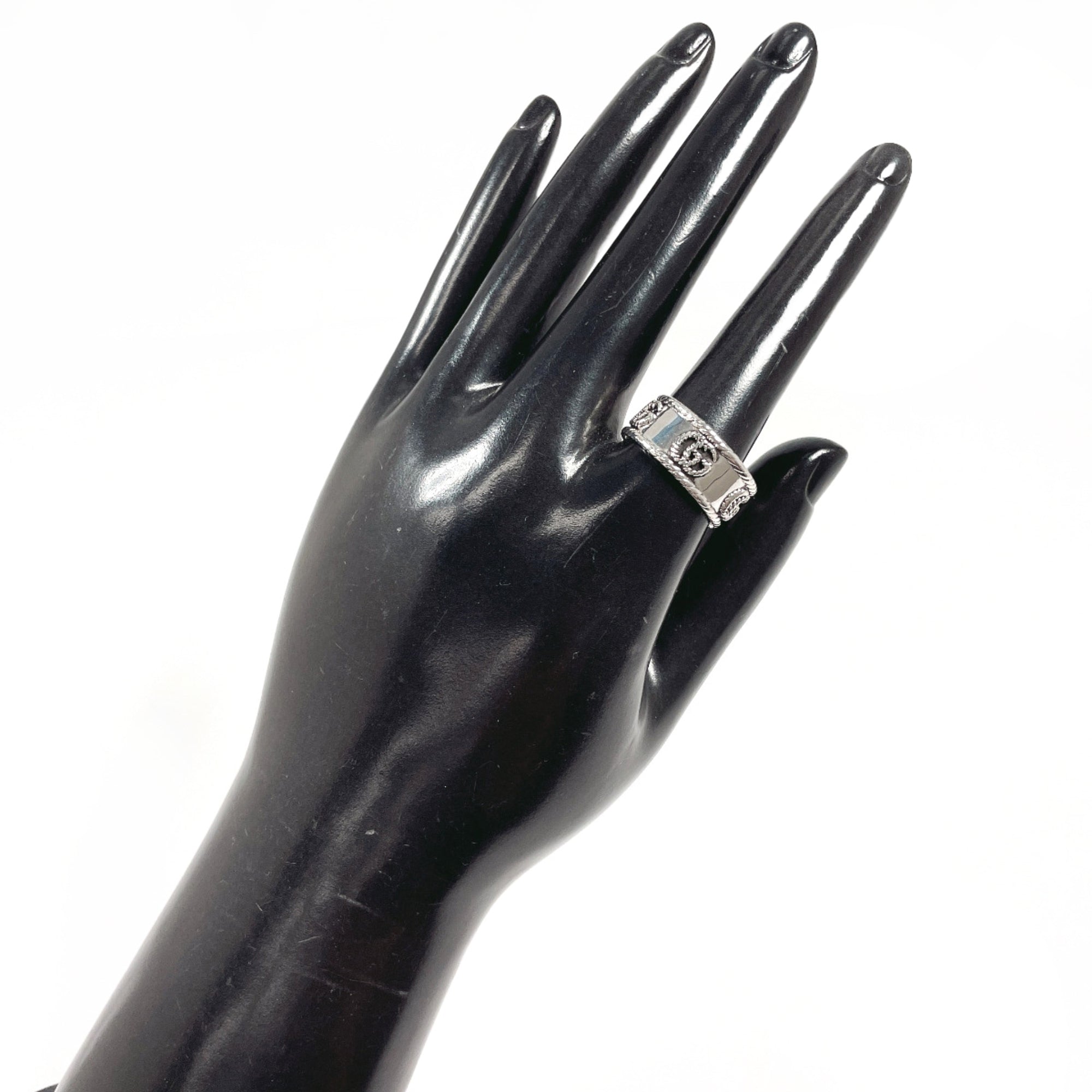 Gucci Silver Silver 925 Band Ring (Pre-Owned)