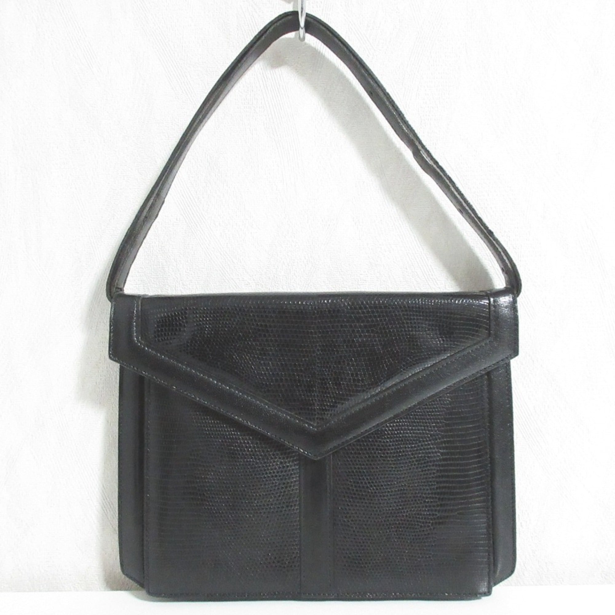 Yves Saint Laurent Black Leather Handbag (Pre-Owned)