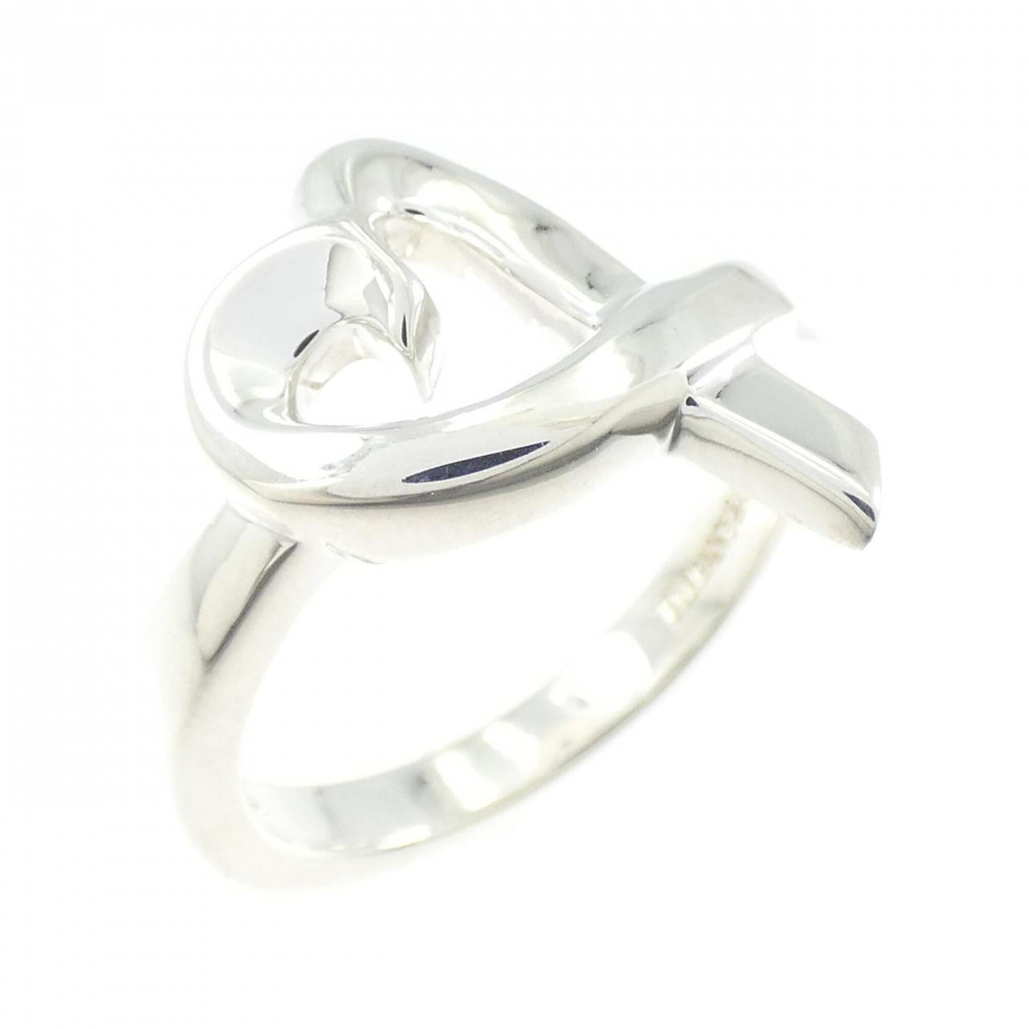 Tiffany Silver 925 Band Ring (Pre-Owned)