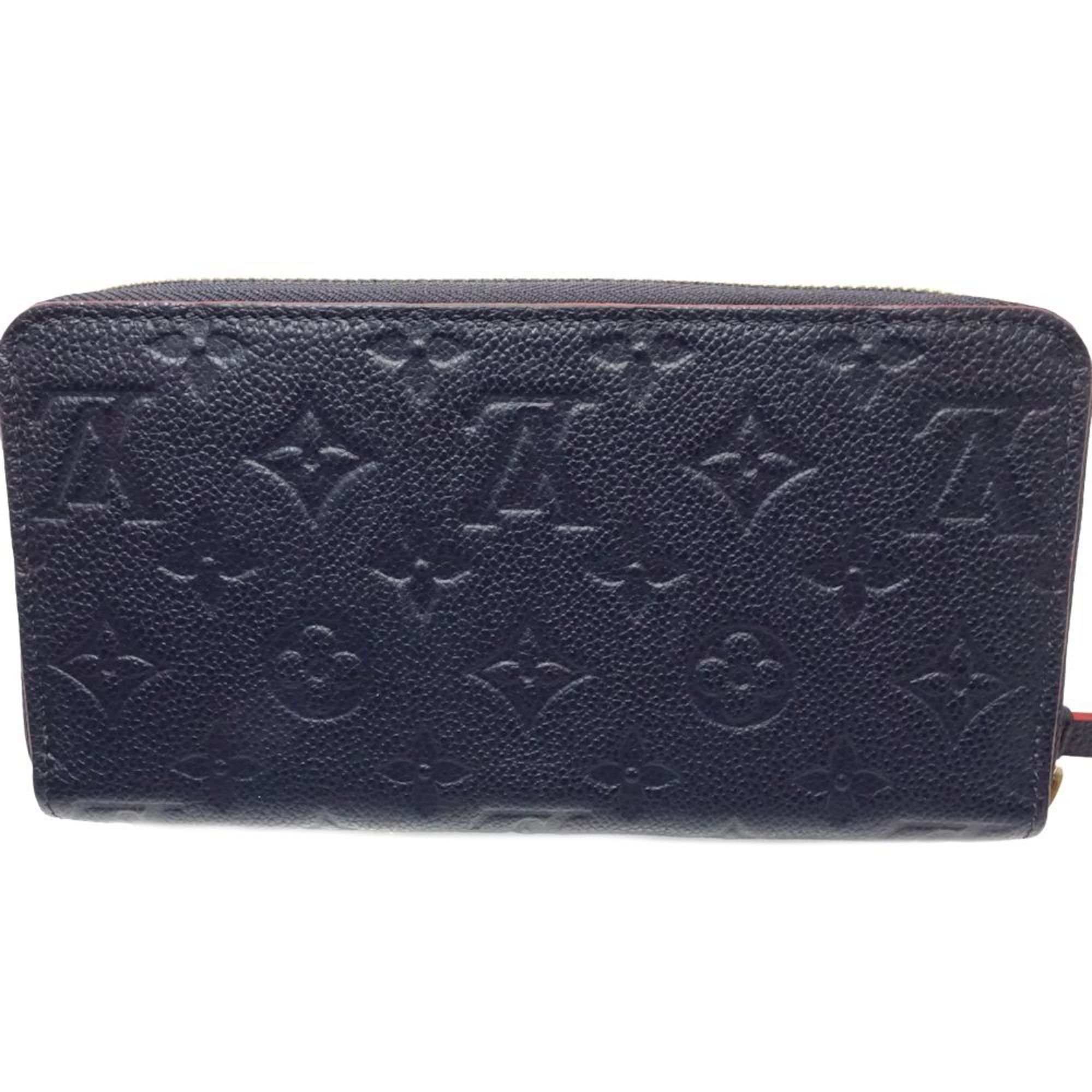 Louis Vuitton Marine Rouge Monogram Empreinte Long Wallet (Bi-Fold) (Pre-Owned)