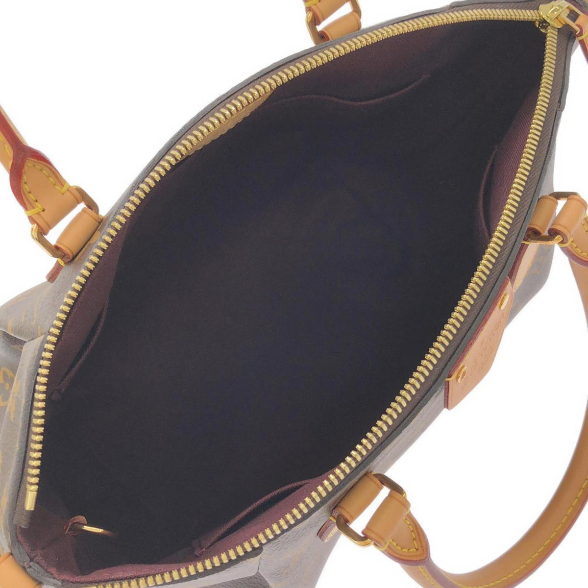 Louis Vuitton Brown Coated Canvas Handbag (Pre-Owned)