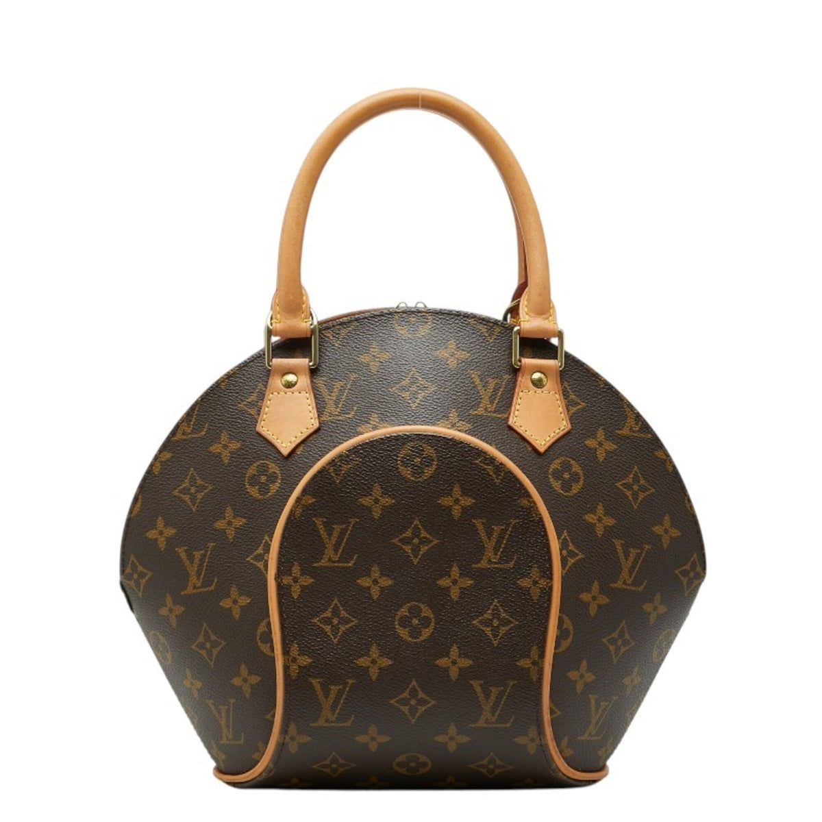 Louis Vuitton Brown Pvc Leather Handbag (Pre-Owned)