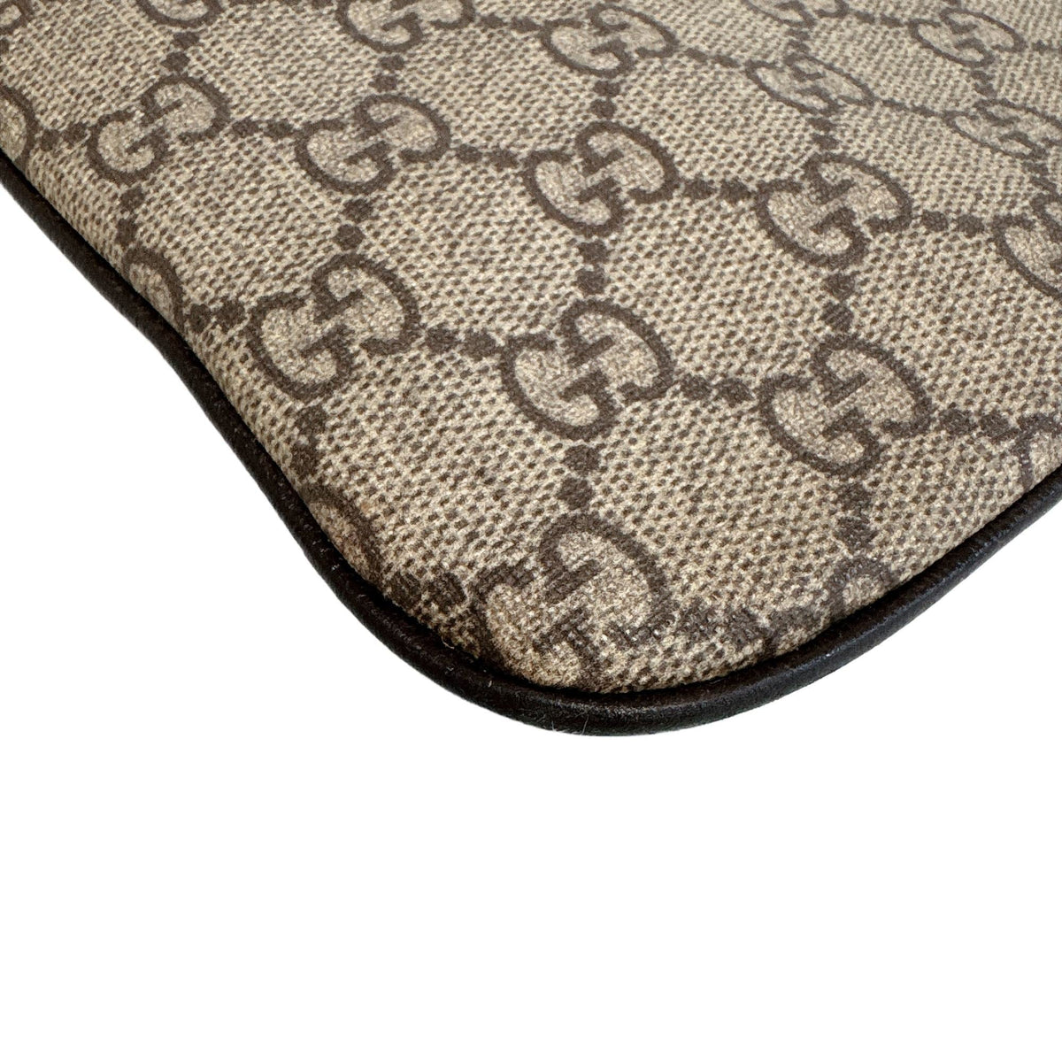 Gucci Gg Canvas Brown Pvc Shoulder Bag (Pre-Owned)
