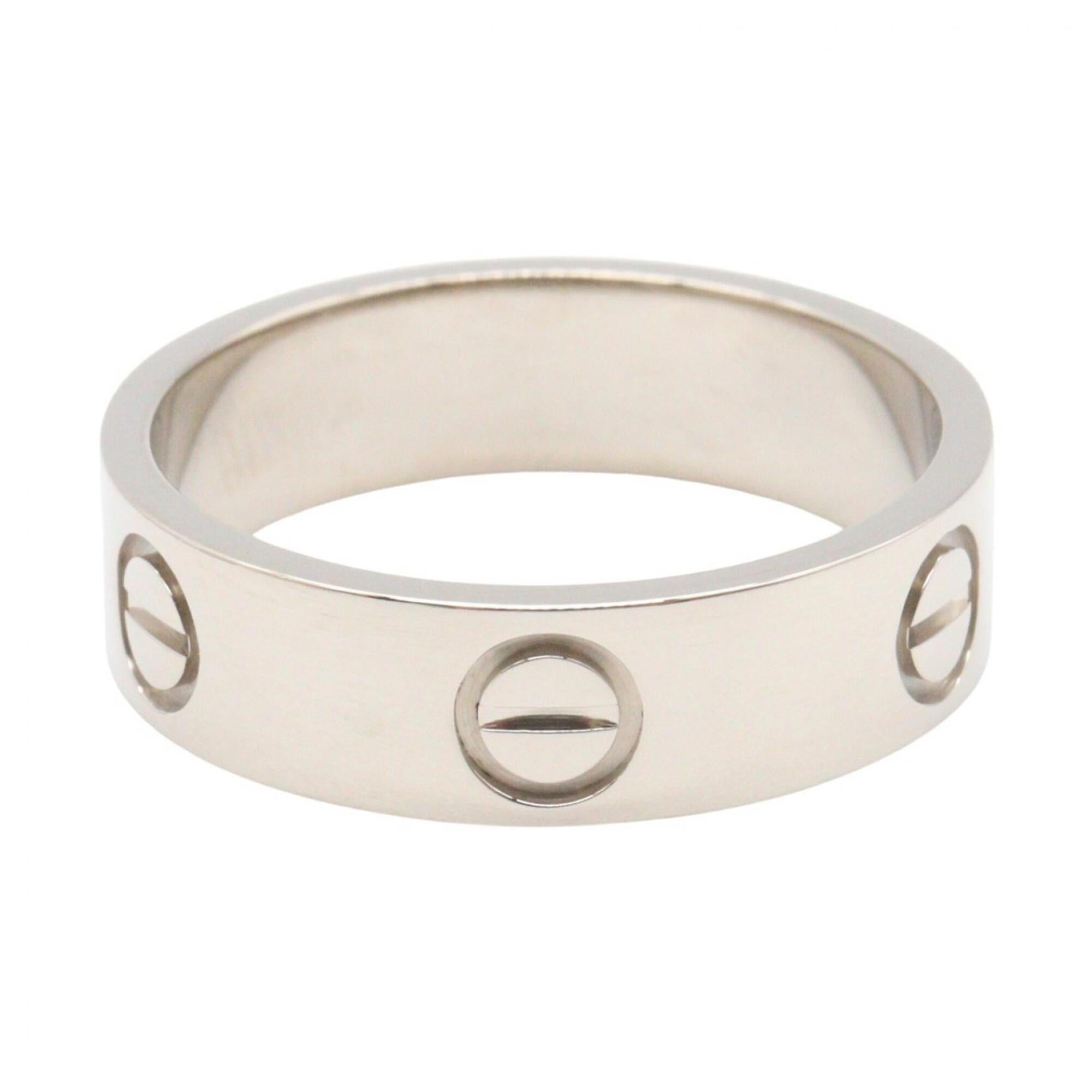 Cartier White Gold White Gold (18K) Band Ring (Pre-Owned)