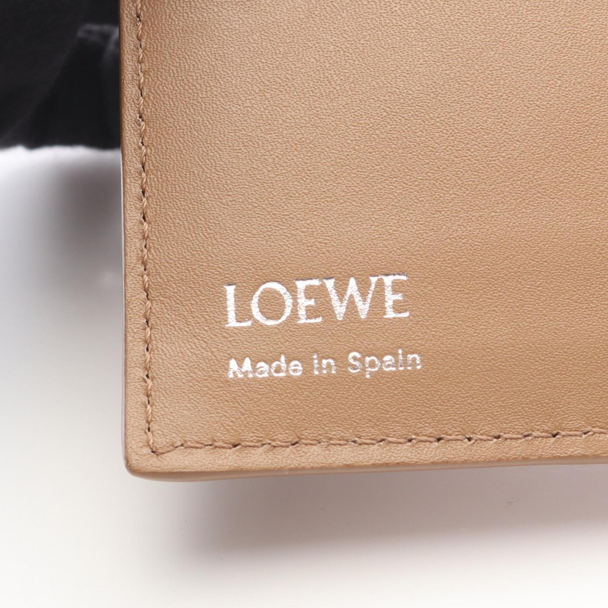 Loewe Brown Leather Wallet (Bi-Fold) (Pre-Owned)