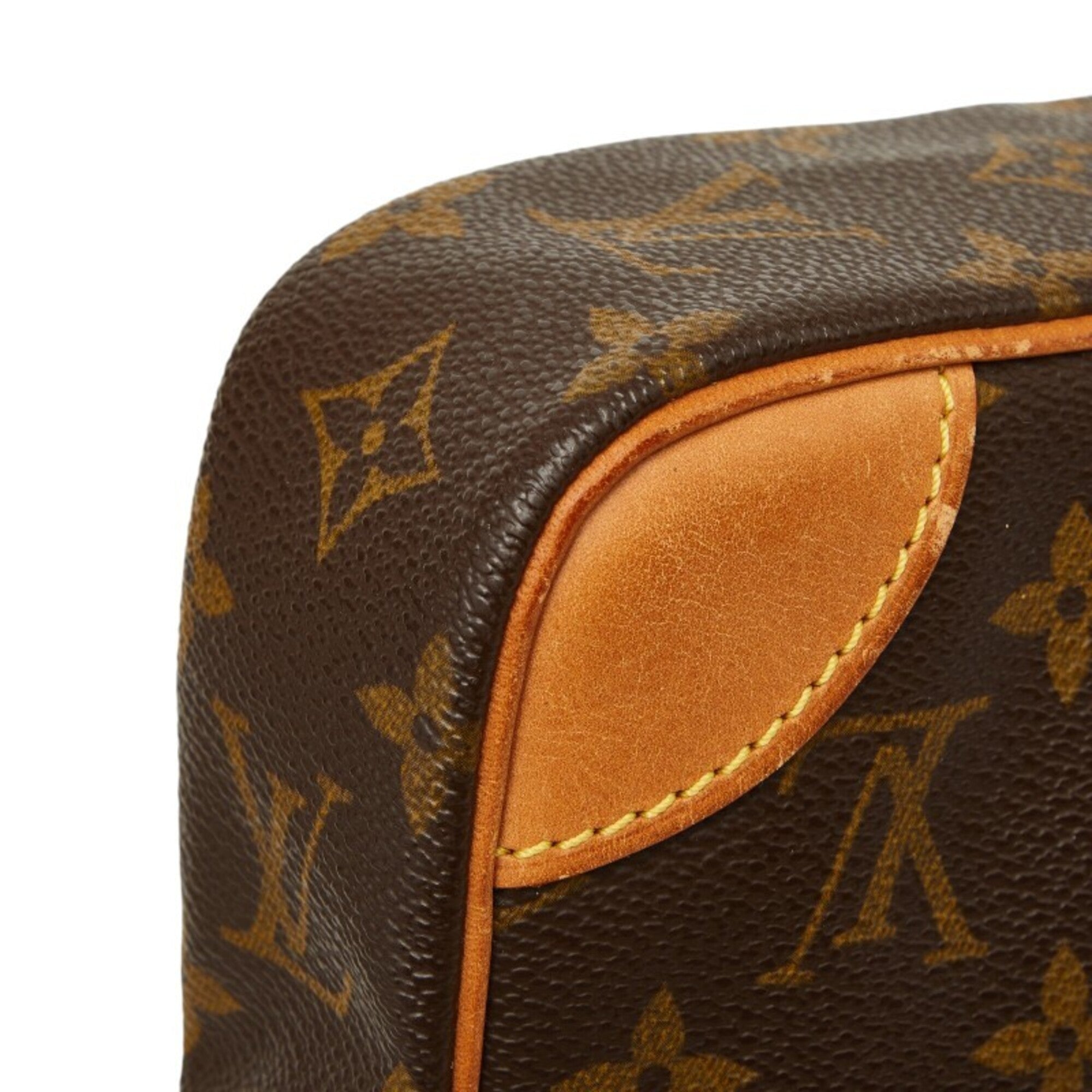 Louis Vuitton Brown Pvc Leather Shoulder Bag (Pre-Owned)