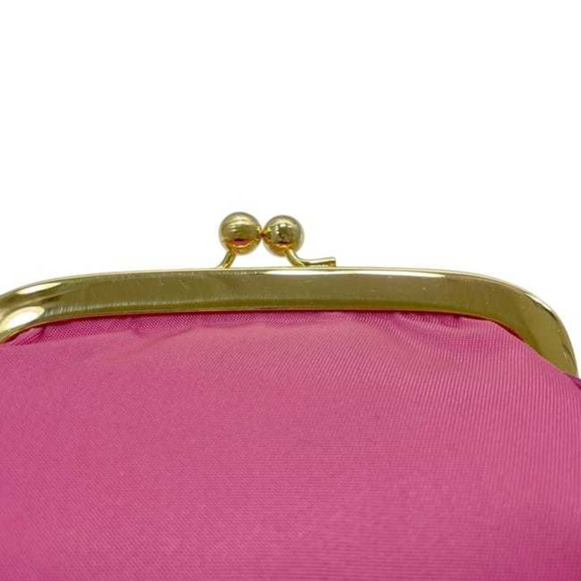 Prada Pink Nylon Coin Purse/Coin Case (Pre-Owned)