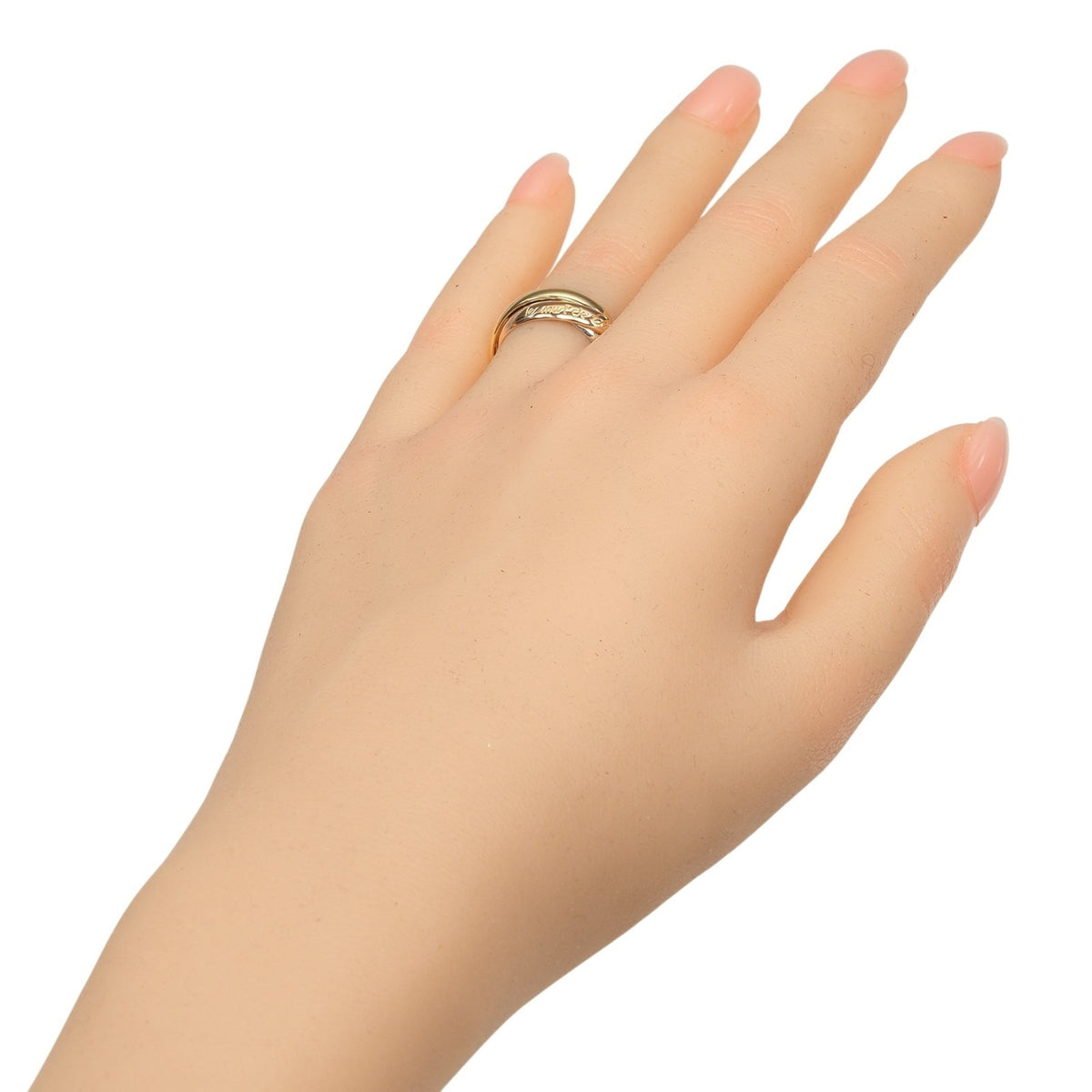 Cartier Yellow Gold (18K) Pink Gold (18K) White Gold (18K) Band Ring (Pre-Owned)