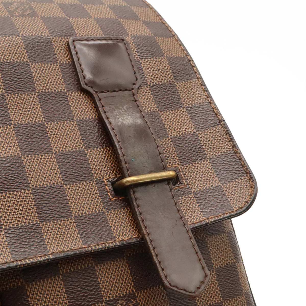 Louis Vuitton Brown Damier Canvas Galle Damier Canvas Handbag Shoulder Bag (Pre-Owned)