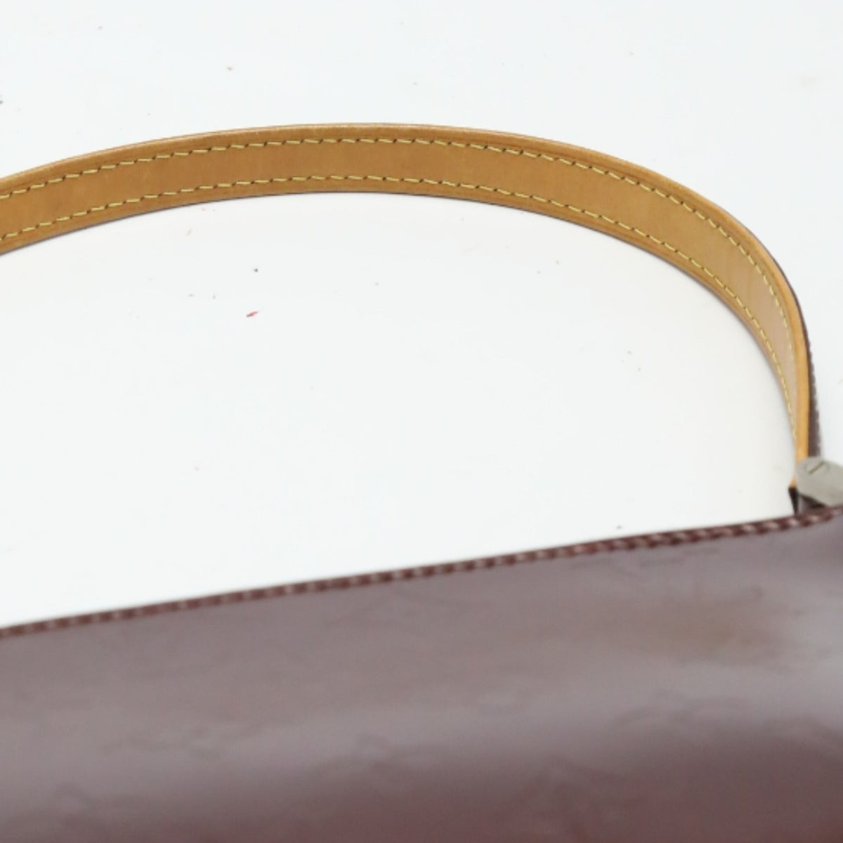Louis Vuitton Monogram Red Color Violet Monogram Mat Handbag (Pre-Owned)