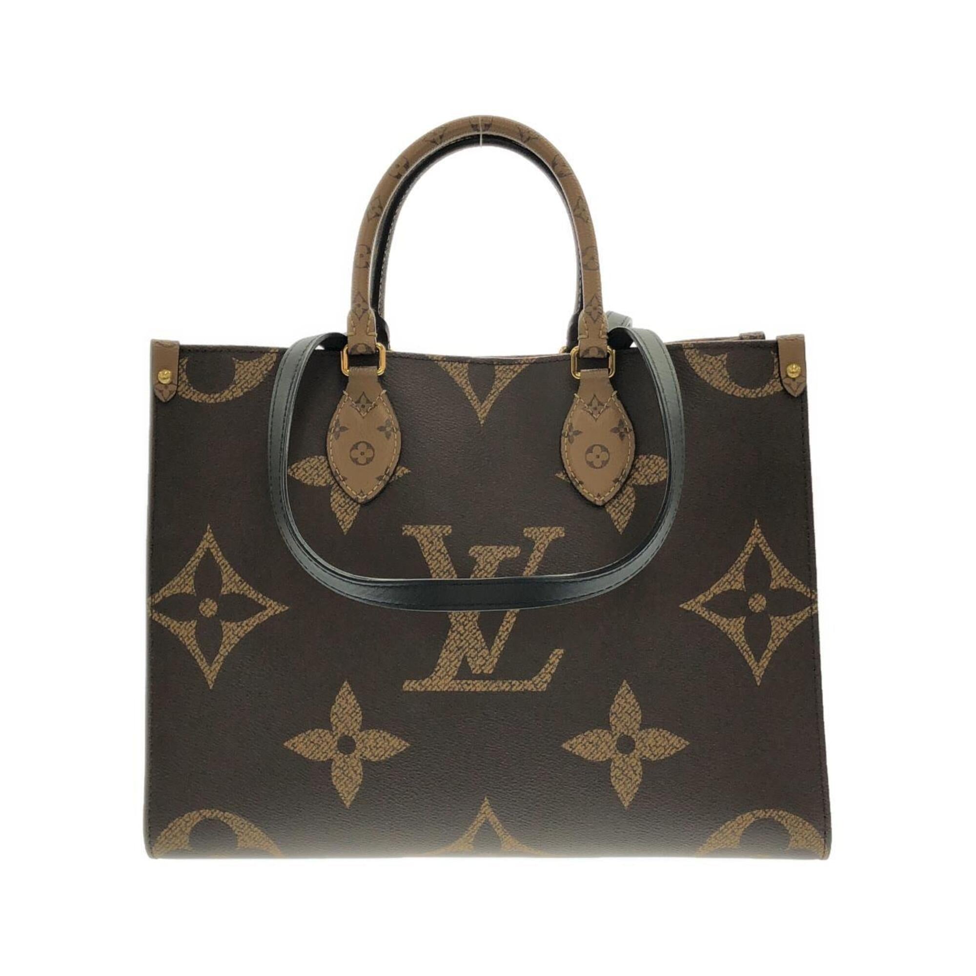 Louis Vuitton Marron Coated Canvas Handbag (Pre-Owned)