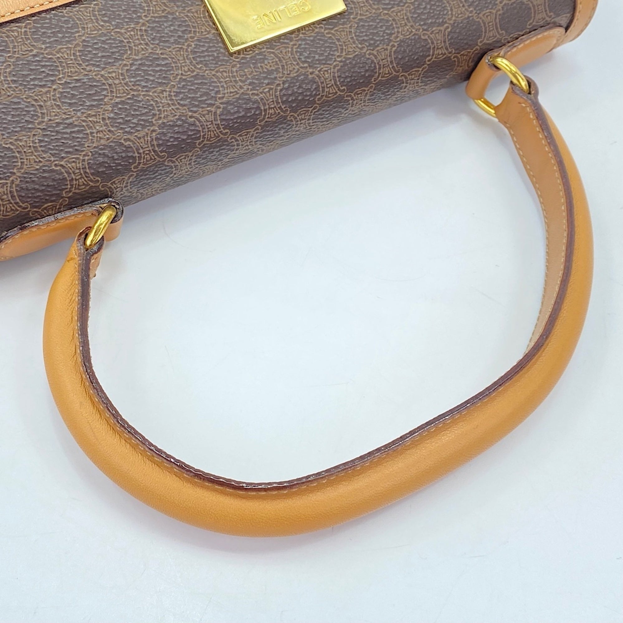 Celine Macadam Brown Handbag (Pre-Owned)